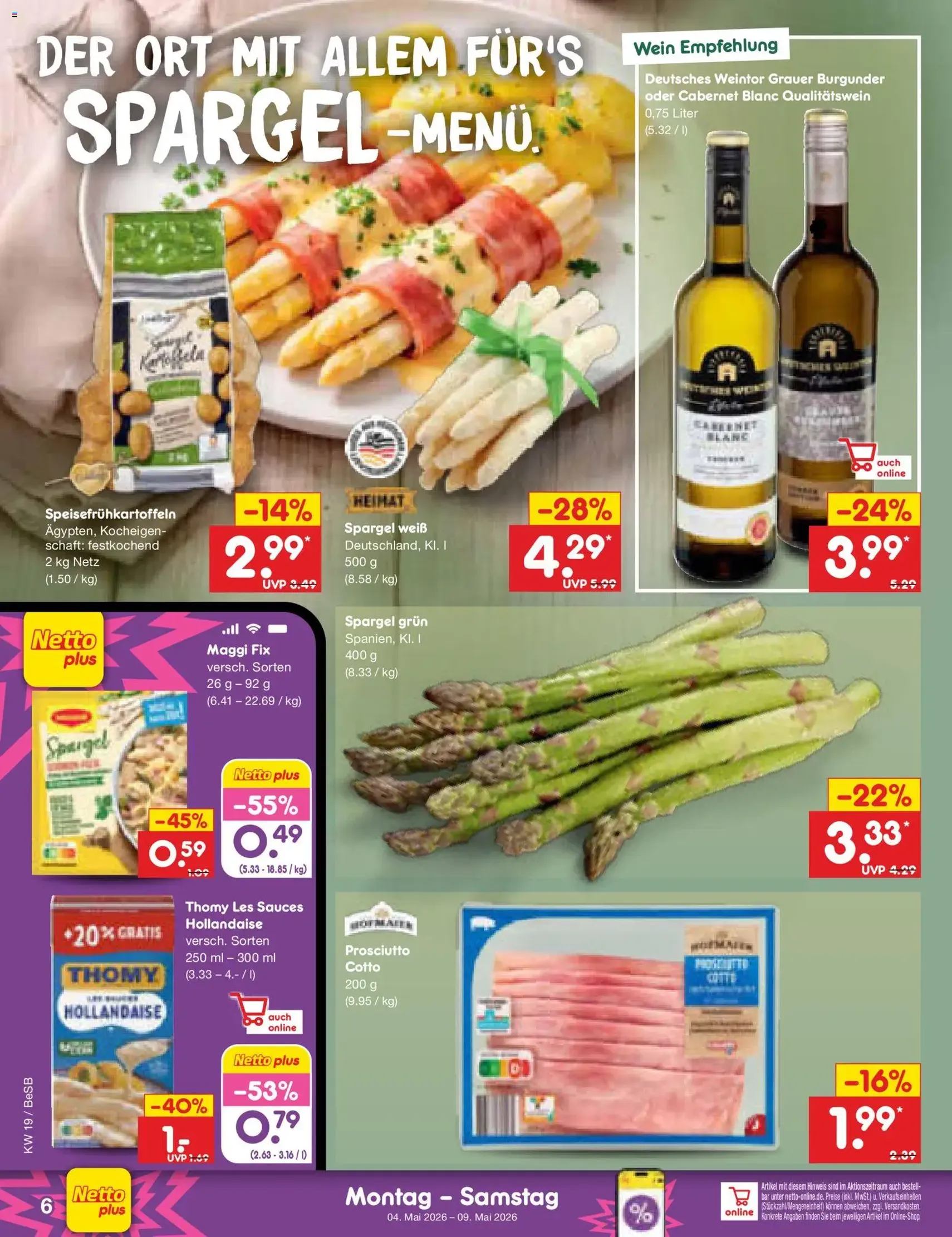 Netto Marken-Discount Prospekt - Gültiger Prospekt ab 04.05.2026, Seite 8 von insgesamt 75
