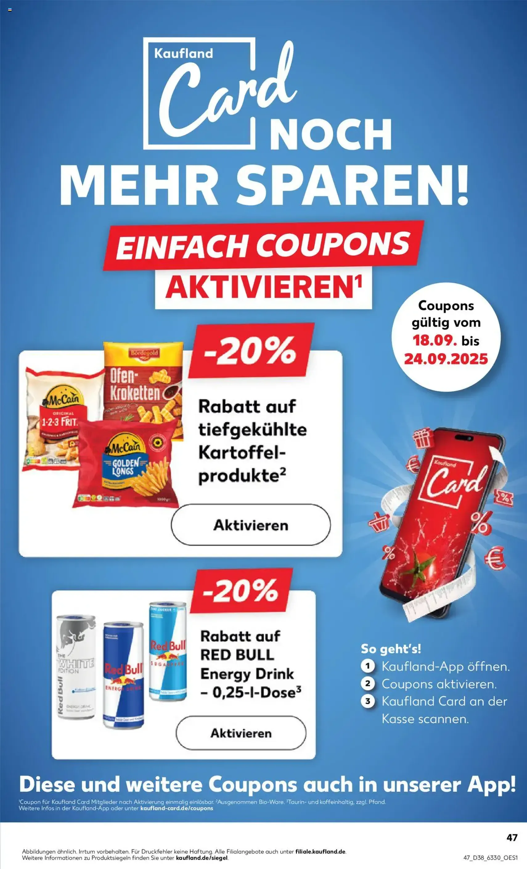 Kaufland Prospekt - Gültiger Prospekt ab 18.09.2025, Seite 47 von insgesamt 54