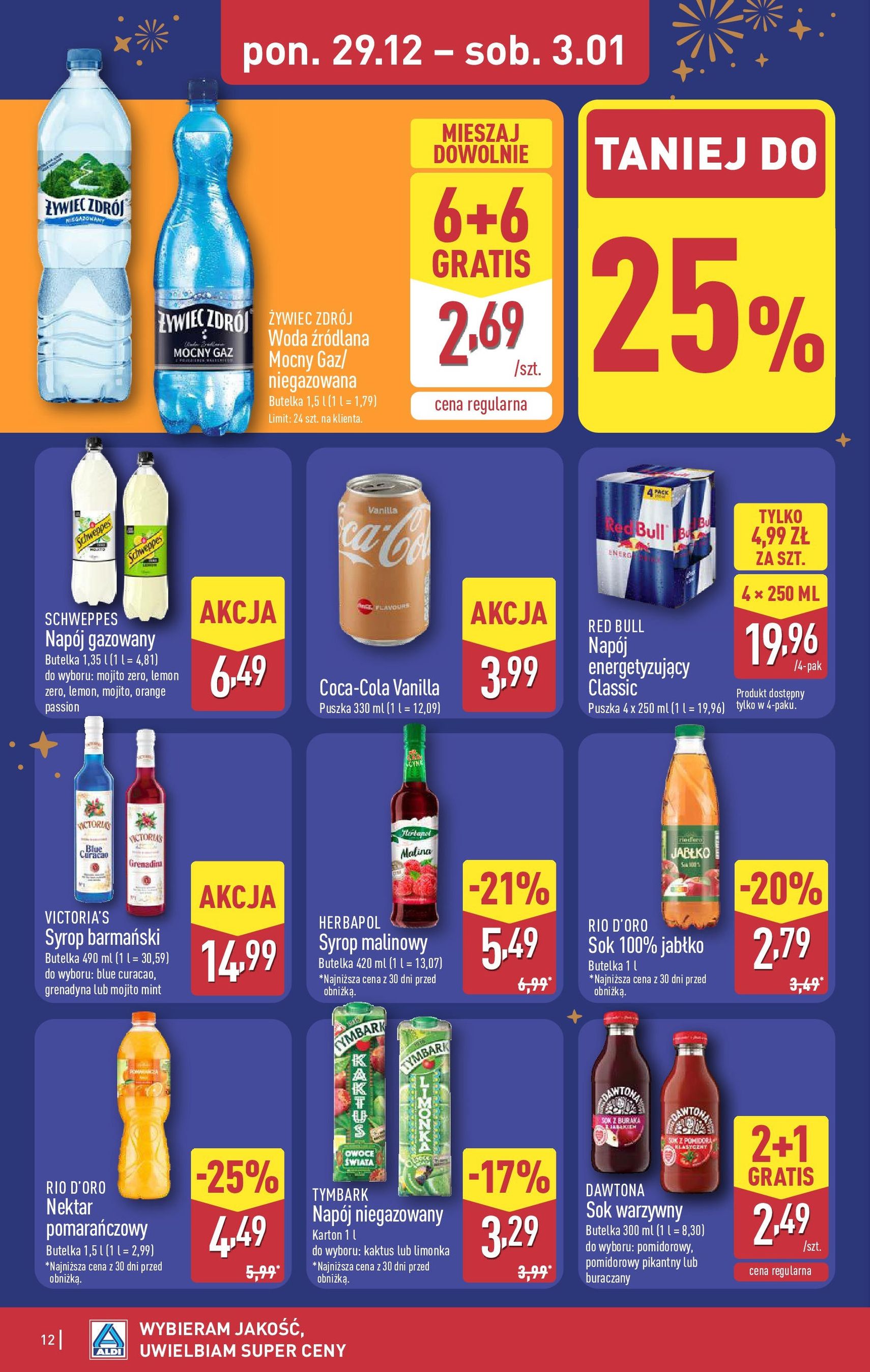 Aldi Gazetka - ważny gazetka od 29.12.2025 strona 12 z 28