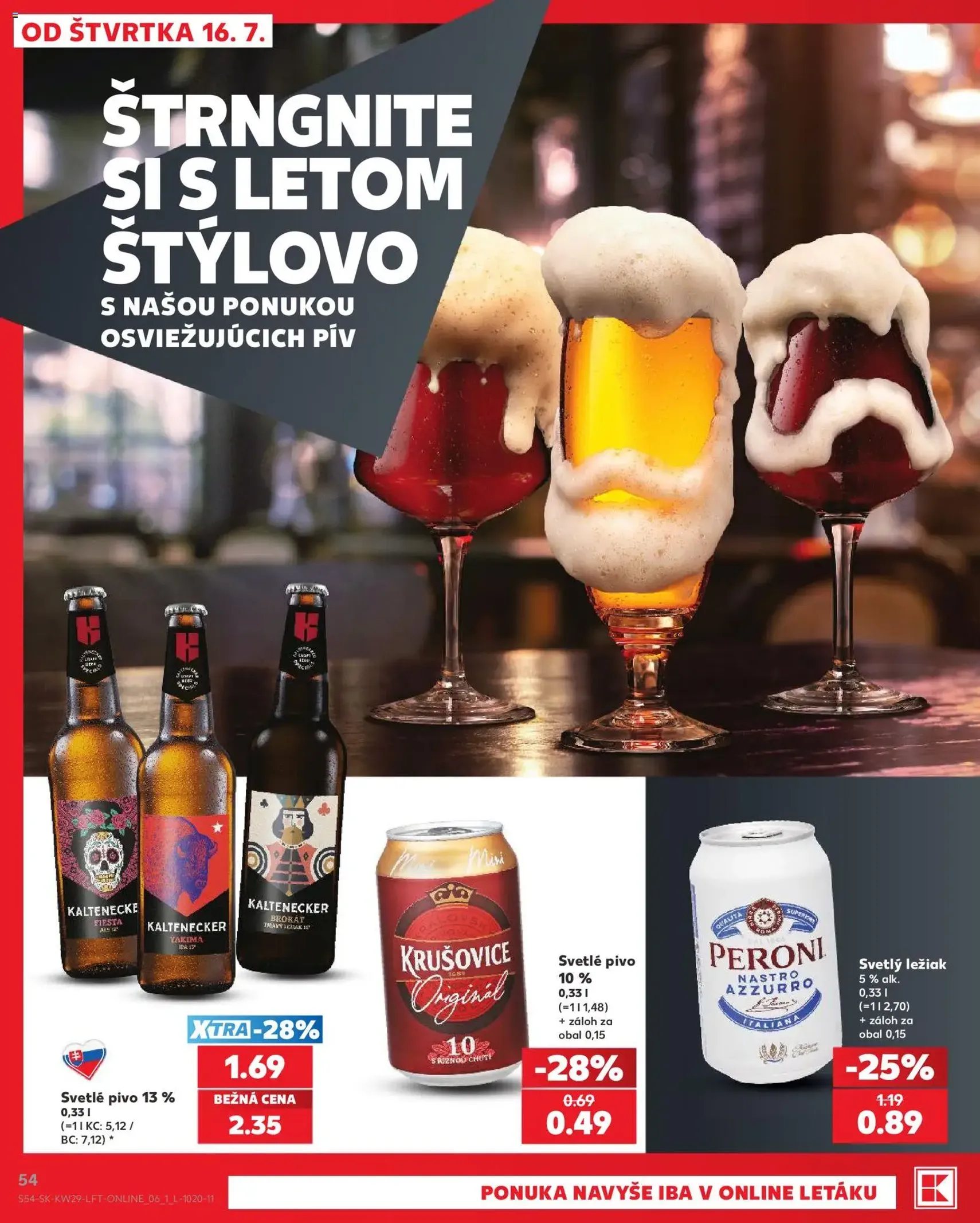 Kaufland leták - platný leták od 16.07.2026 strana 54 z 86