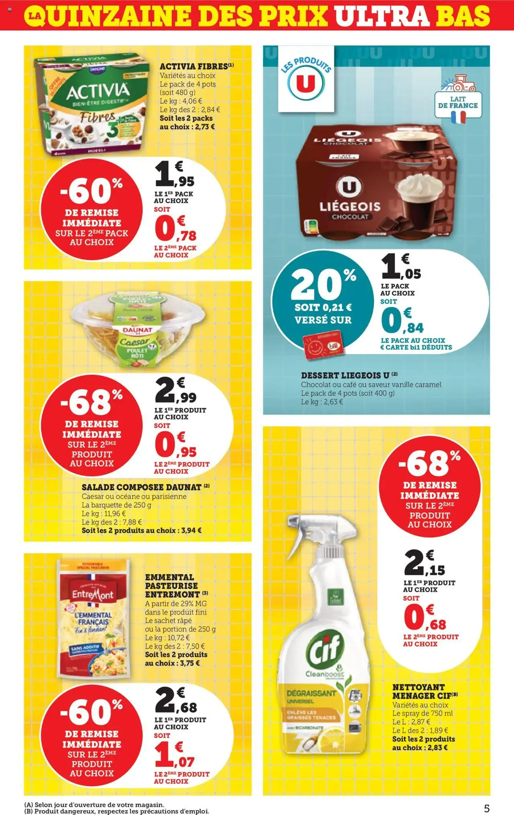 Bi1 catalogue - brochure valable à partir du 19/08/2025, page 5 sur 28 Bi1 catalogue - brochure valable à partir du 19/08/2025, page 5 sur 28