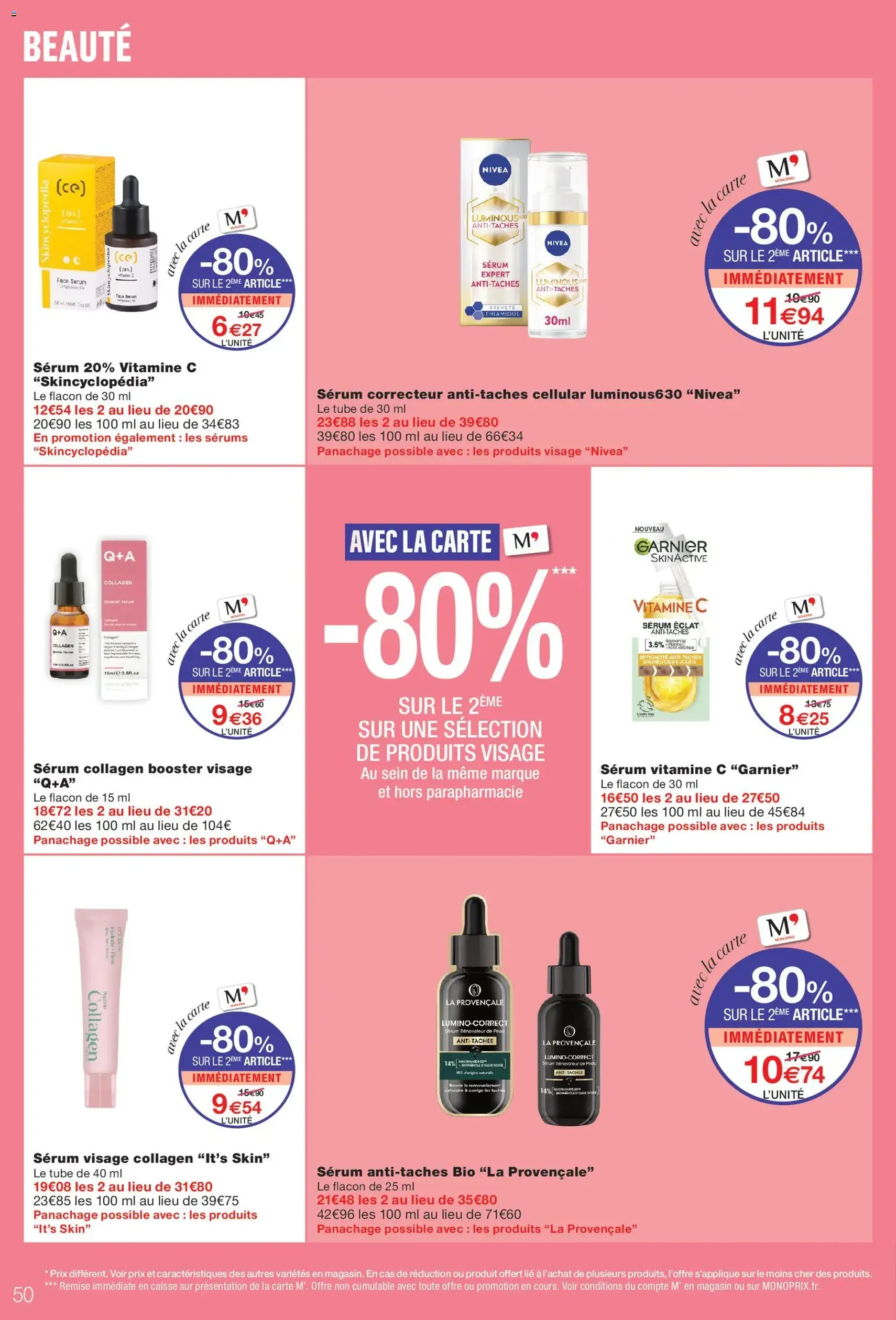 Monoprix catalogue - brochure valable à partir du 08/09/2026, page 50 sur 59