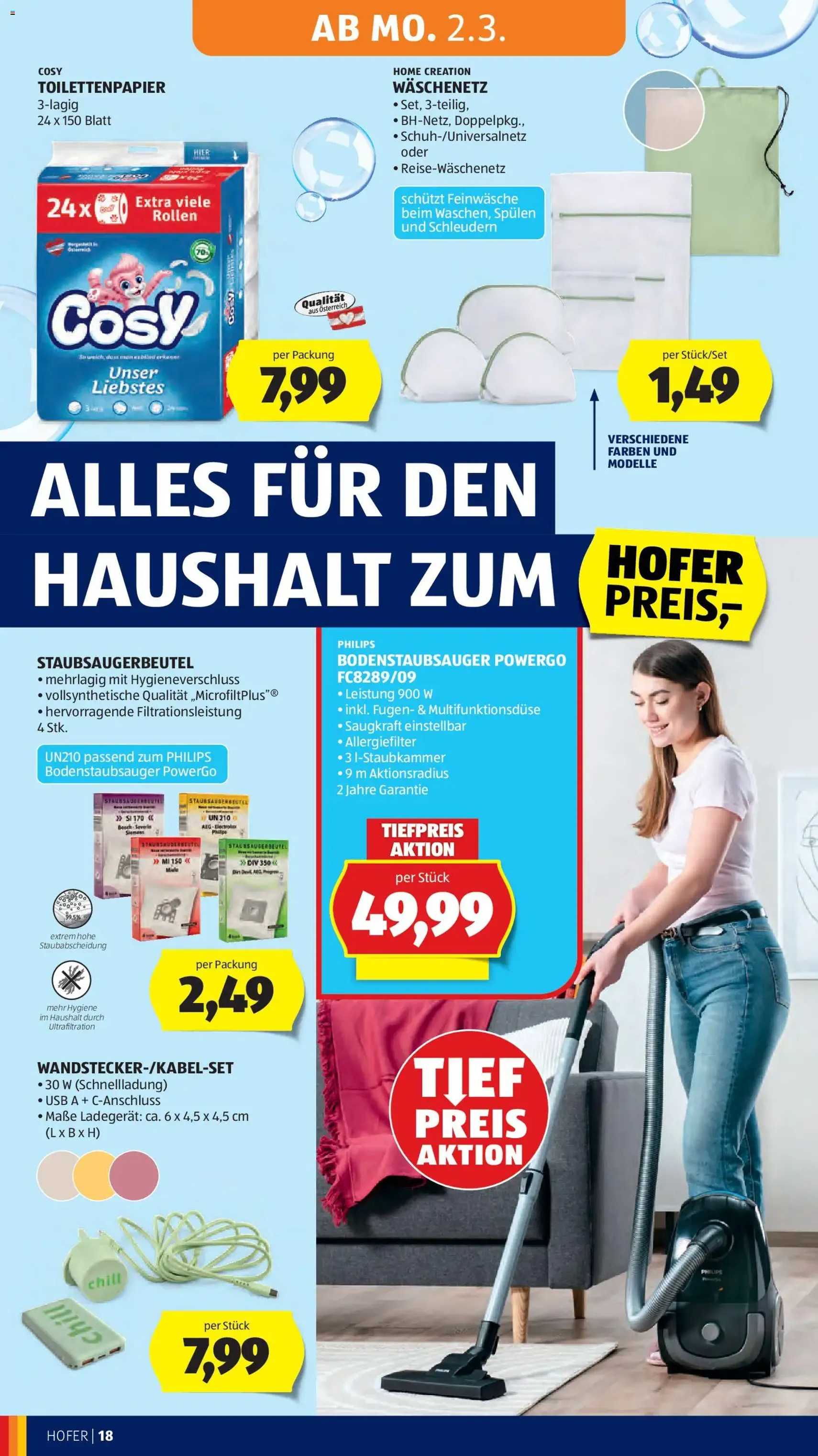 Hofer Flugblatt - Gültiger Prospekt ab 25.02.2026, Seite 22 von insgesamt 41