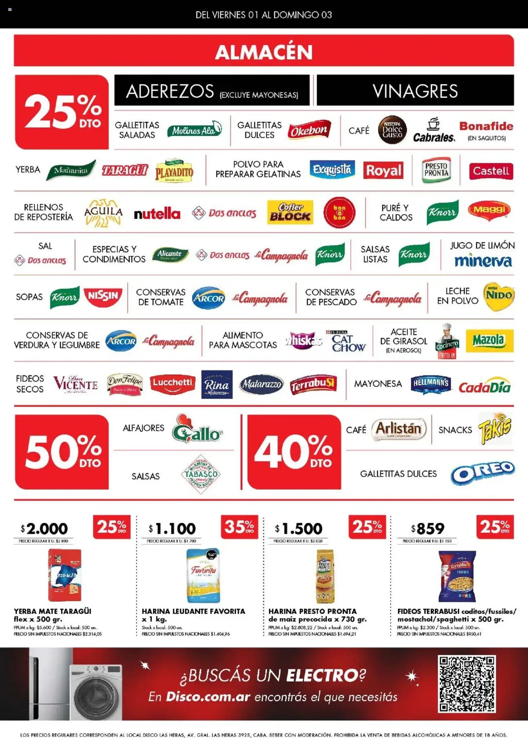 Disco ofertas - folleto válido desde 01/08/2025 página 3 de 11