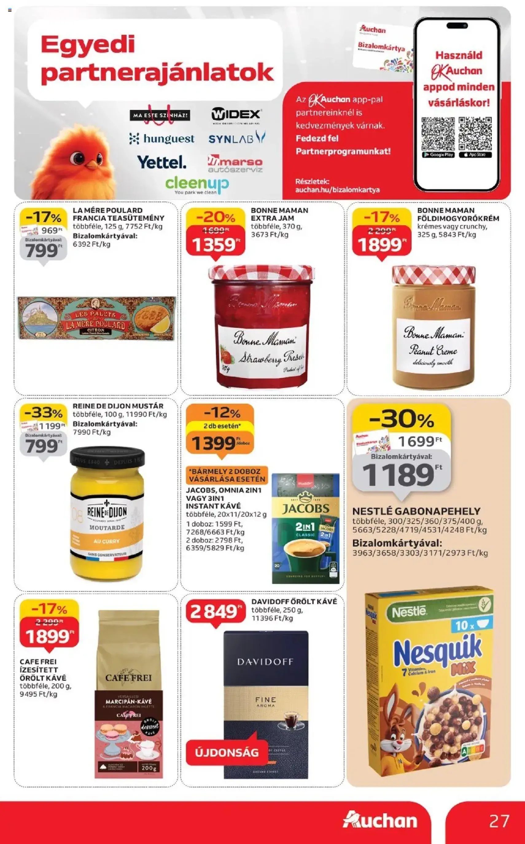 Auchan Akciós újság - 2025.09.04. érvényes szórólap 27 oldal 52 oldalból Auchan Akciós újság - 2025.09.04. érvényes szórólap 27 oldal 52 oldalból