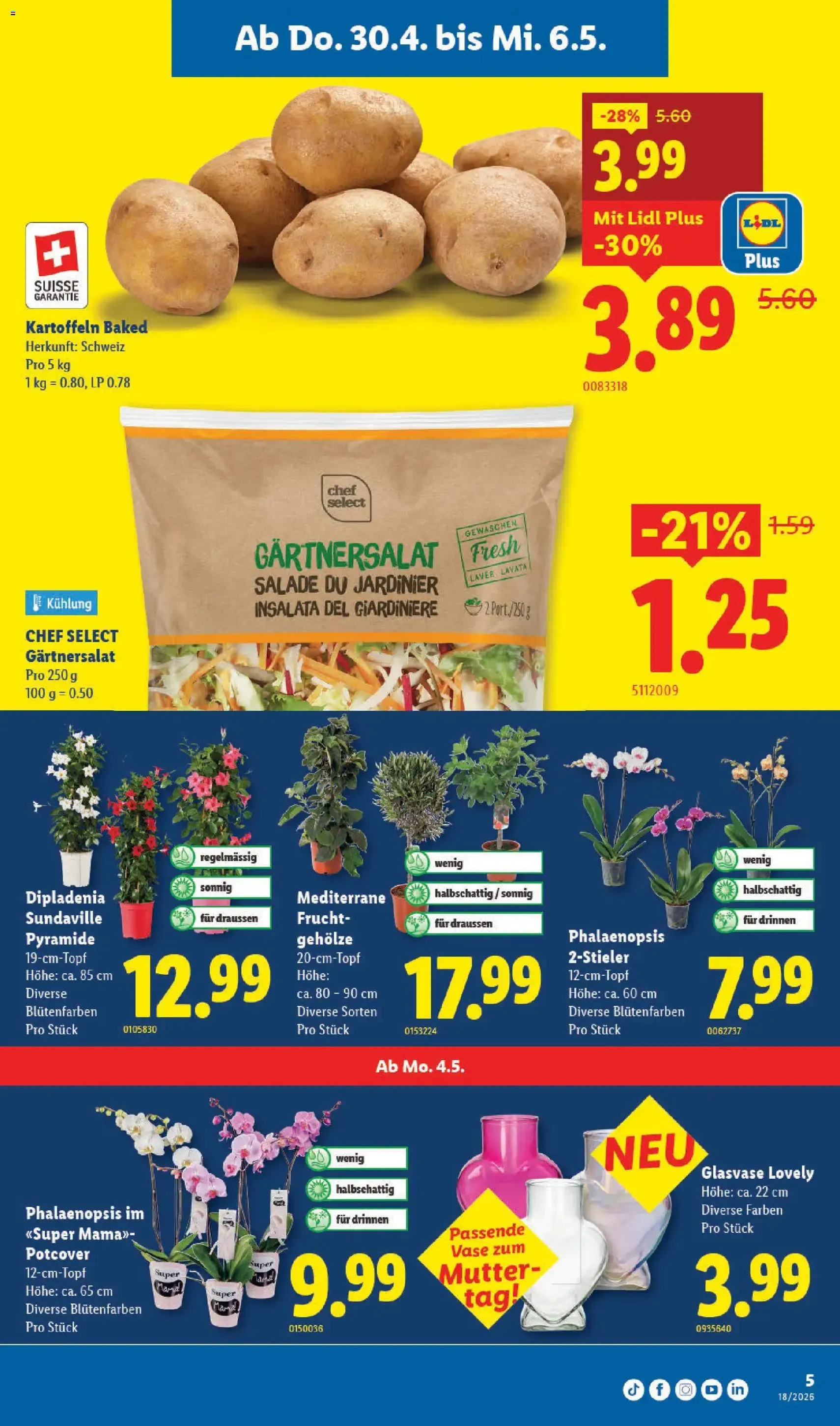 Lidl aktionen - Gültiger Prospekt ab 30.04.2026, Seite 5 von insgesamt 34