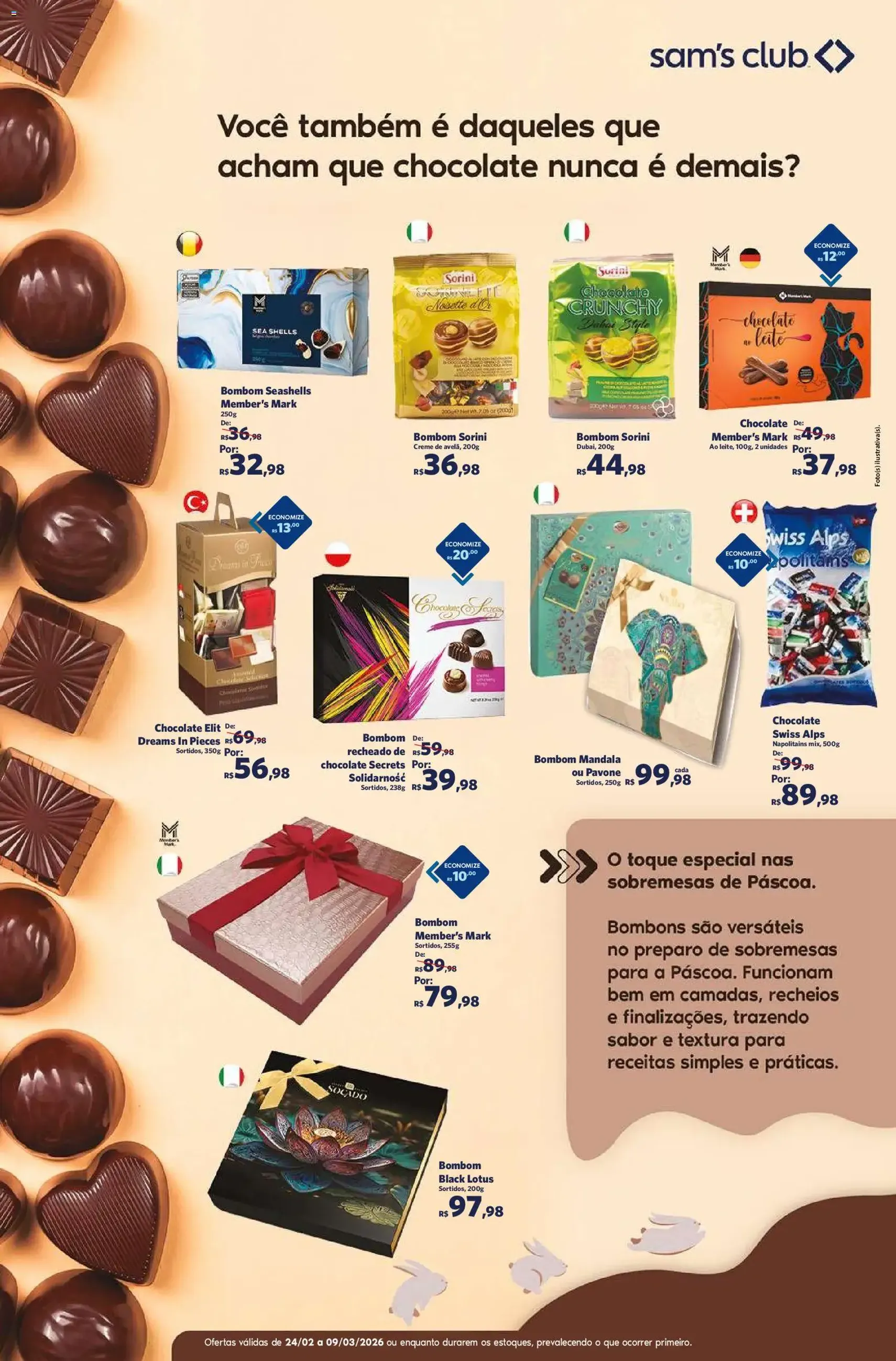 Sam's Club - Ofertas Páscoa - folheto válido a partir de 24/02/2026 página 4 de 10