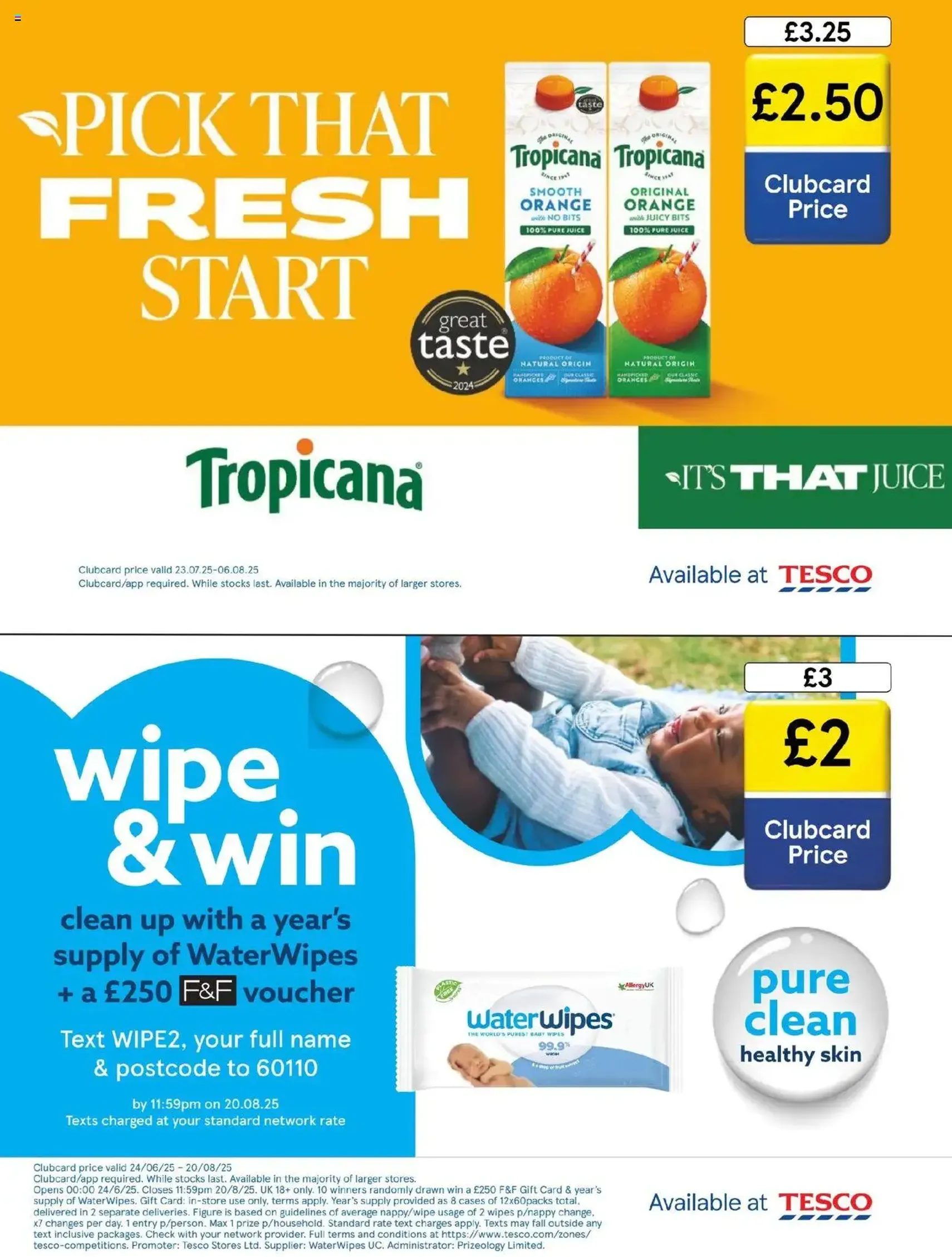 Tesco - Tesco Magazine - July/August 2025 - valid flyer from 10/07/2025, page 36 of 100 Tesco - Tesco Magazine - July/August 2025 - valid flyer from 10/07/2025, page 36 of 100