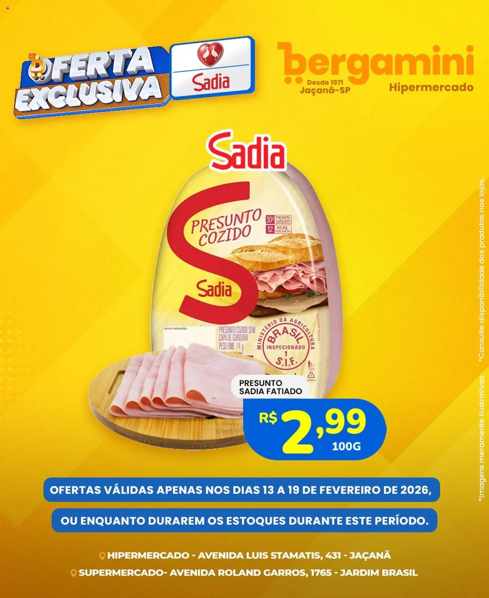 Supermercado Bergamini - Ofertas Sadia e Perdigão - folheto válido a partir de 13/02/2026 página 5 de 7