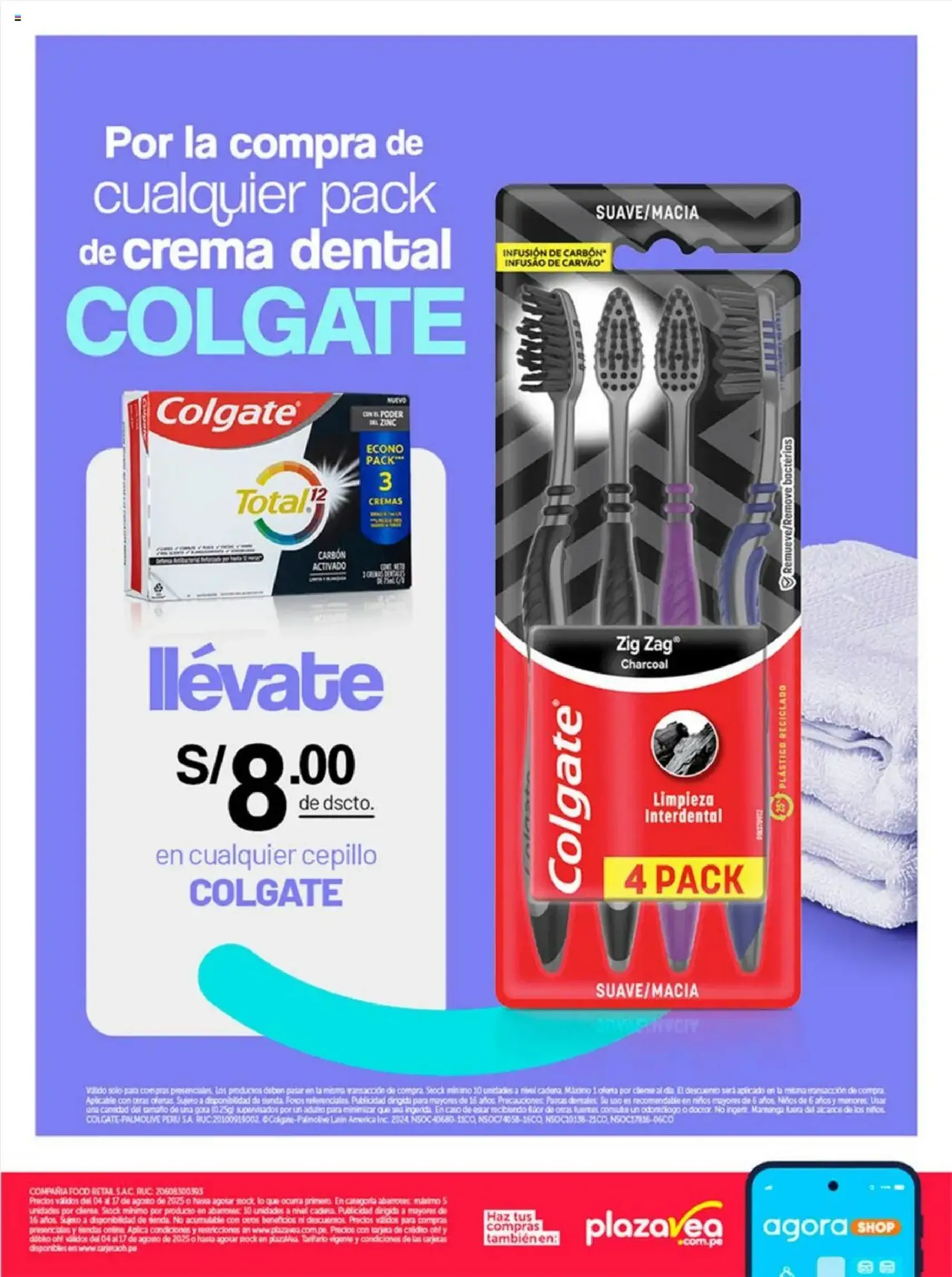 Catálogo Plaza Vea - folleto válido desde 04/08/2025 página 8 de 8 Catálogo Plaza Vea - folleto válido desde 04/08/2025 página 8 de 8