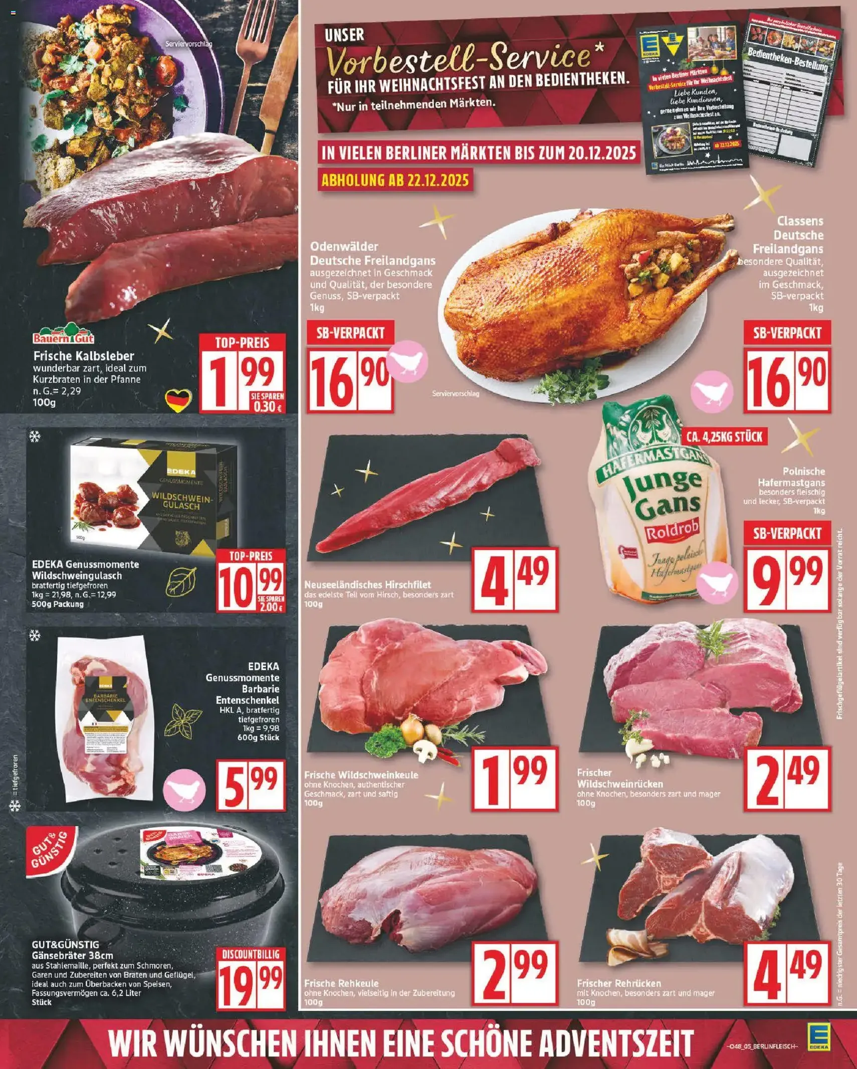 Edeka Prospekt - Gültiger Prospekt ab 24.11.2025, Seite 5 von insgesamt 19