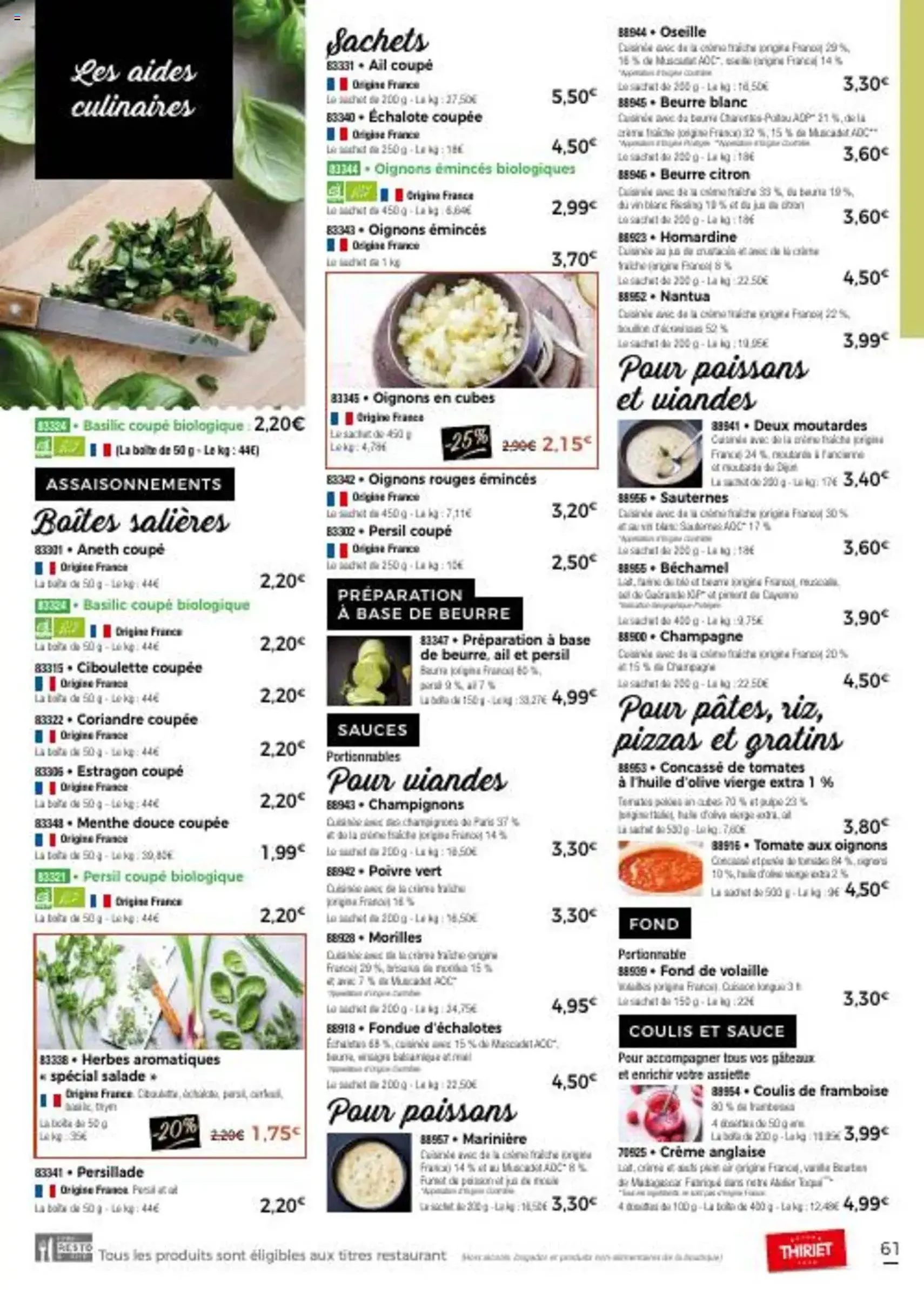 Thiriet catalogue livraison à domicile - brochure valable à partir du 11/07/2025, page 61 sur 80 Thiriet catalogue livraison à domicile - brochure valable à partir du 11/07/2025, page 61 sur 80