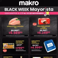 Vista previa del folleto Makro Black Friday válido desde 17/11/2025