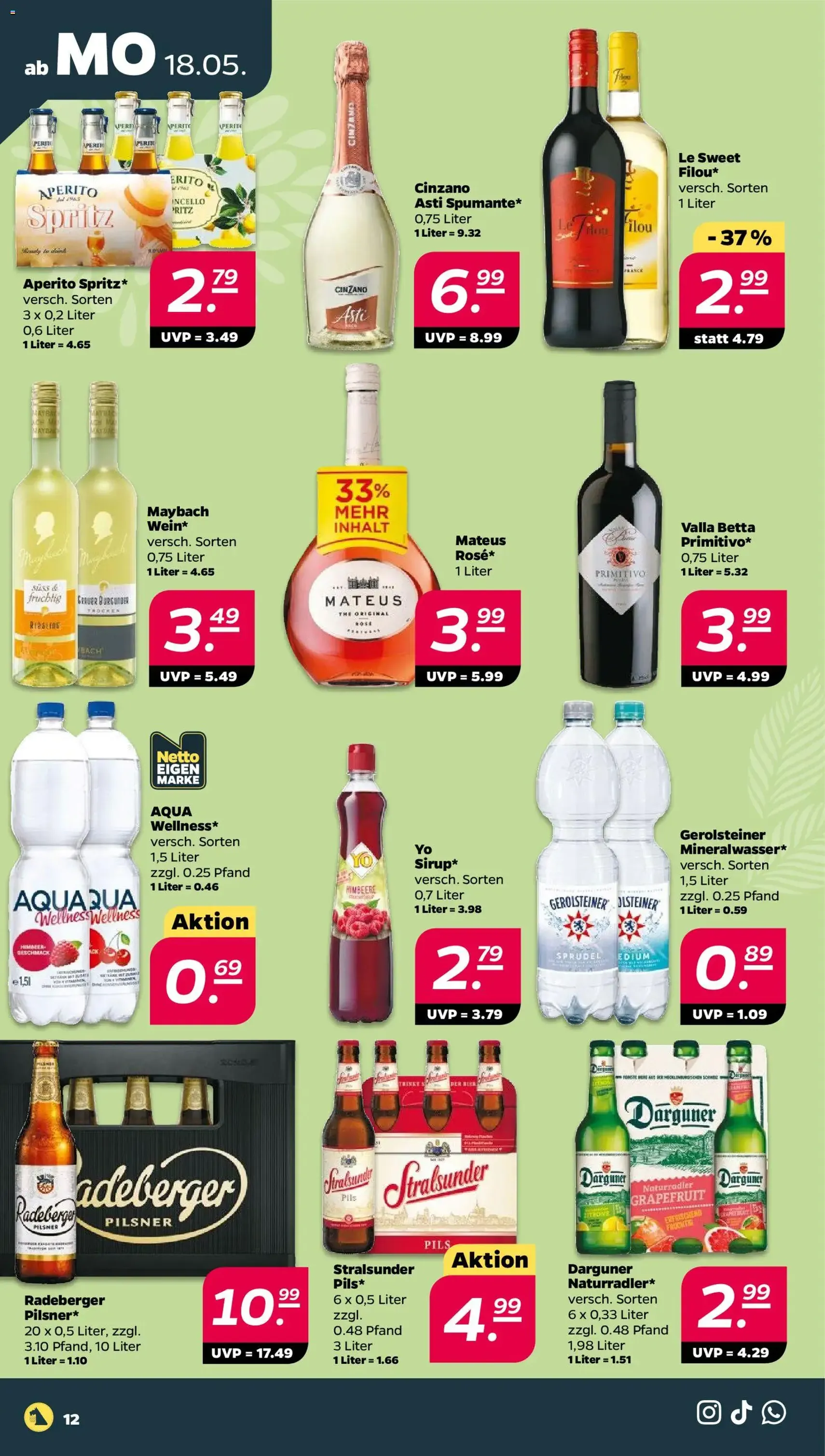 Netto Prospekt - Gültiger Prospekt ab 18.05.2026, Seite 12 von insgesamt 37