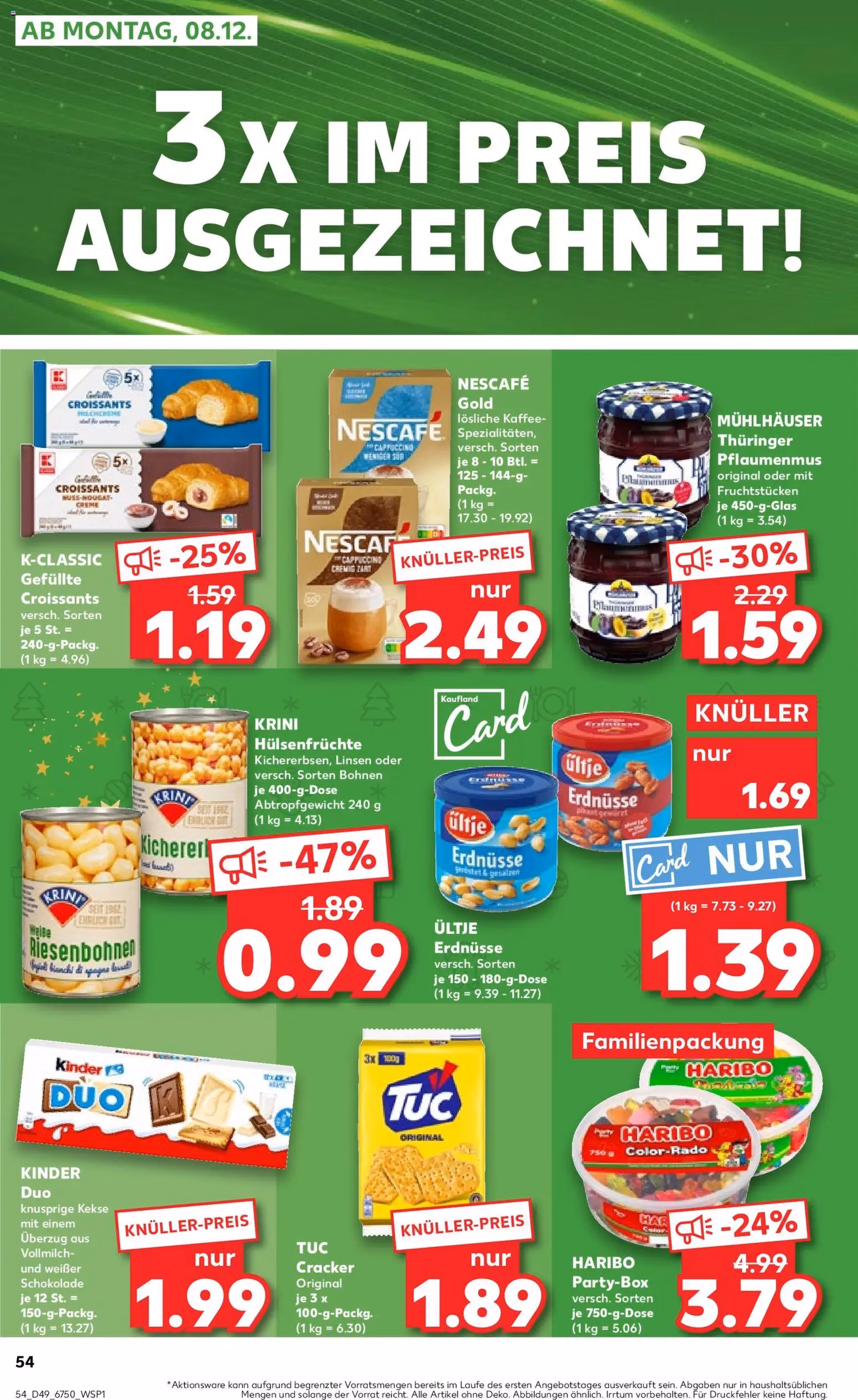 Kaufland Prospekt - Gültiger Prospekt ab 04.12.2025, Seite 54 von insgesamt 66