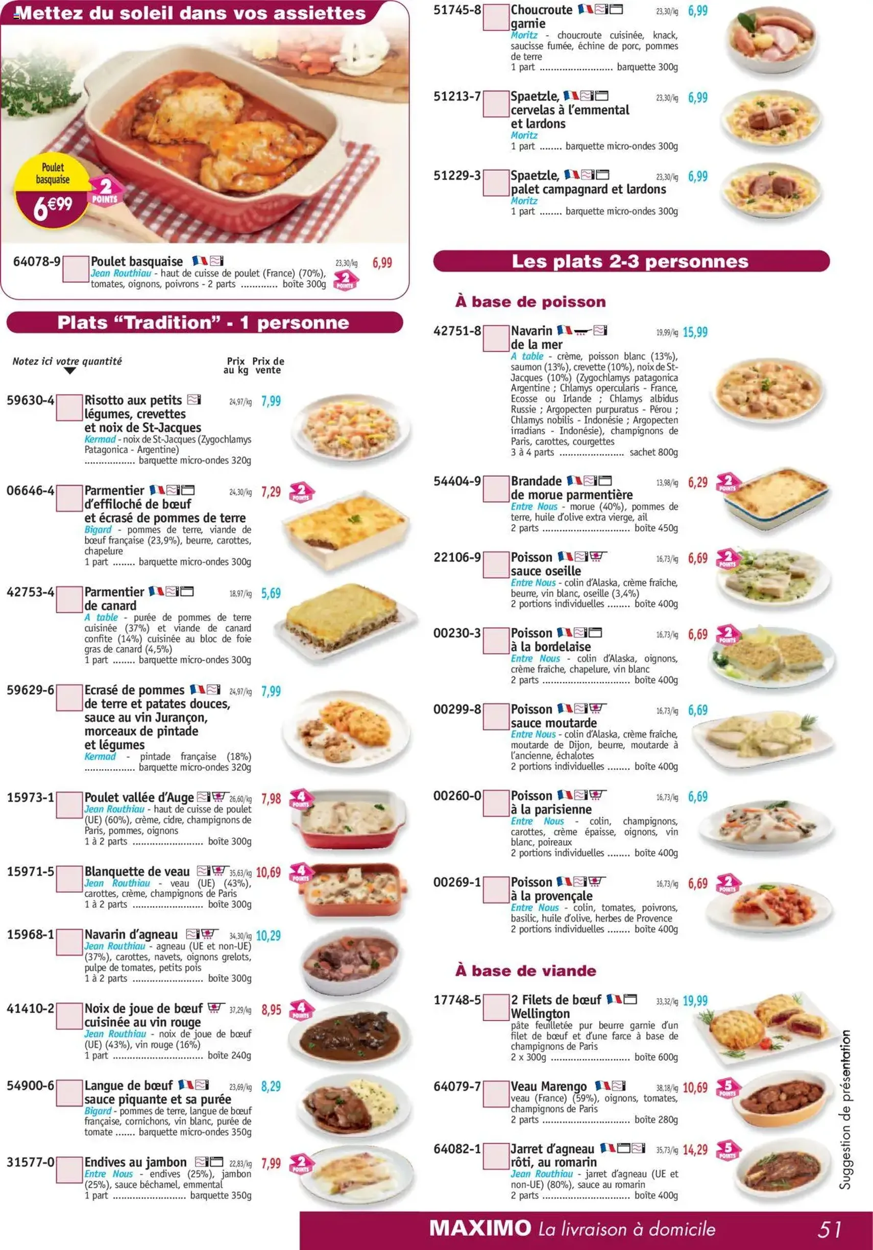 Maximo catalogue - brochure valable à partir du 26/09/2025, page 51 sur 64 Maximo catalogue - brochure valable à partir du 26/09/2025, page 51 sur 64