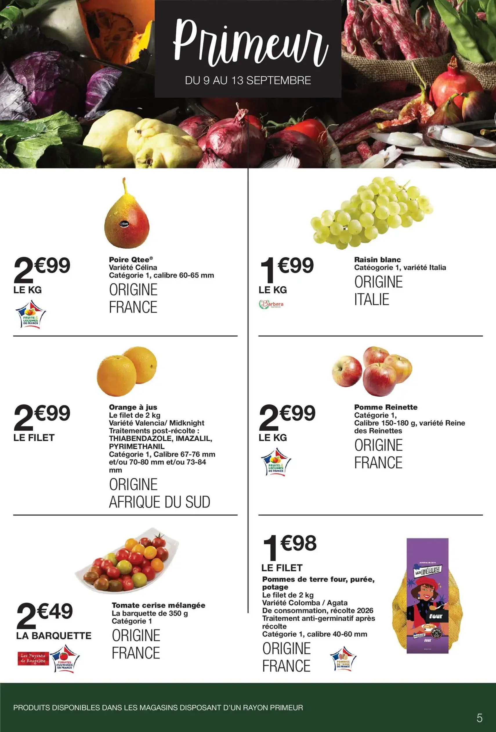 Monoprix catalogue - brochure valable à partir du 08/09/2026, page 5 sur 59