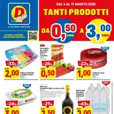 Volantino D Più - anteprima volantino valido dal 04/08/2025