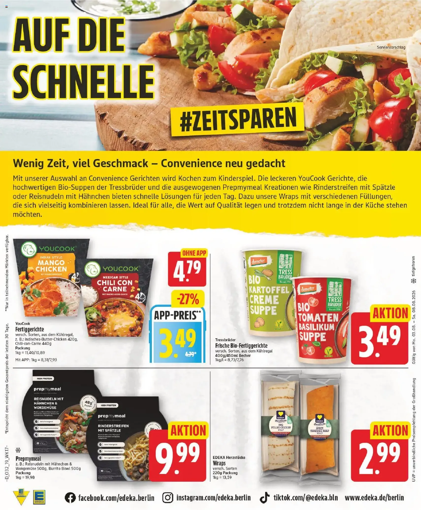 Edeka Prospekt - Gültiger Prospekt ab 03.08.2026, Seite 19 von insgesamt 27