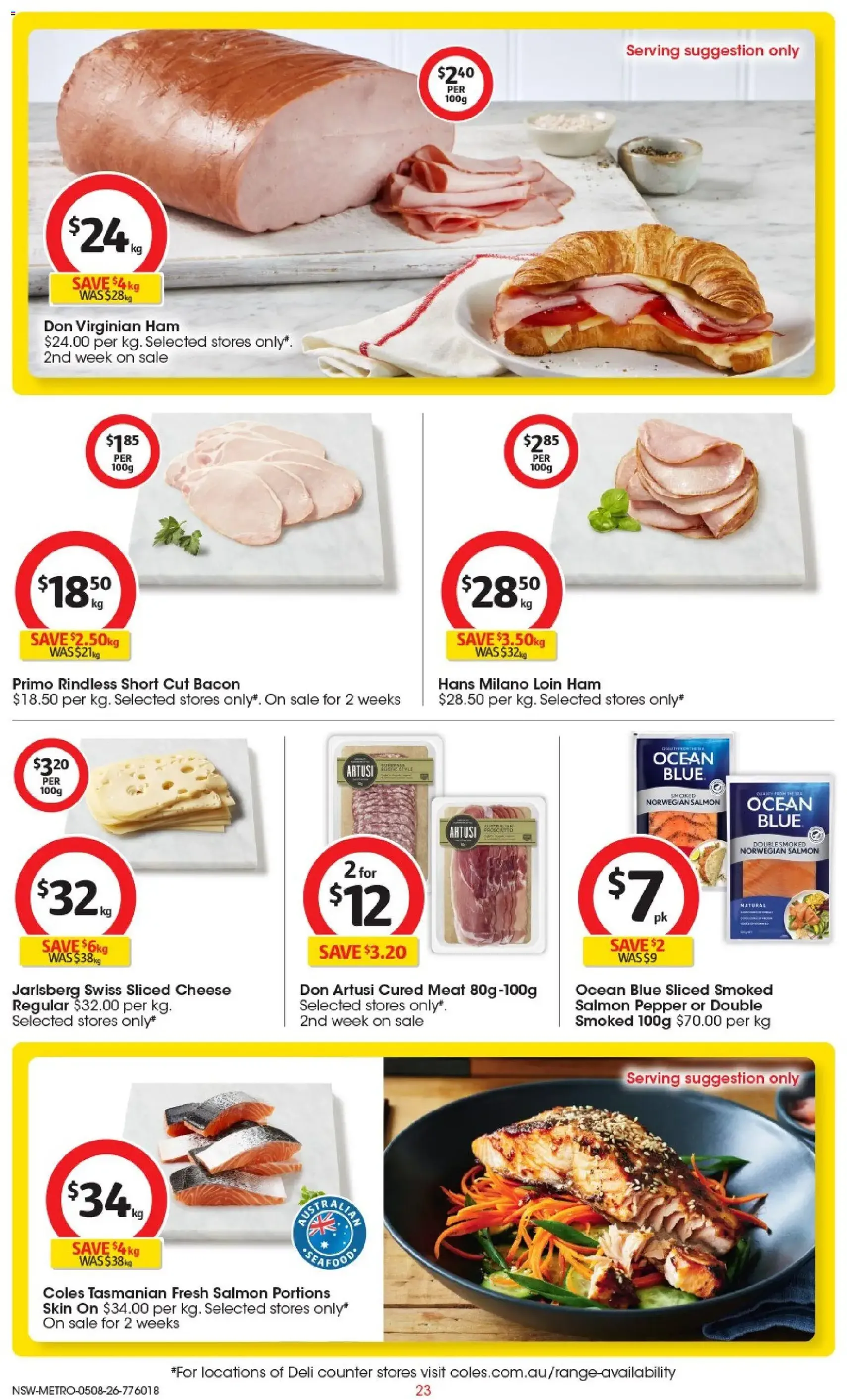 Coles catalogue - valid flyer from 04/08/2026, page 23 of 52