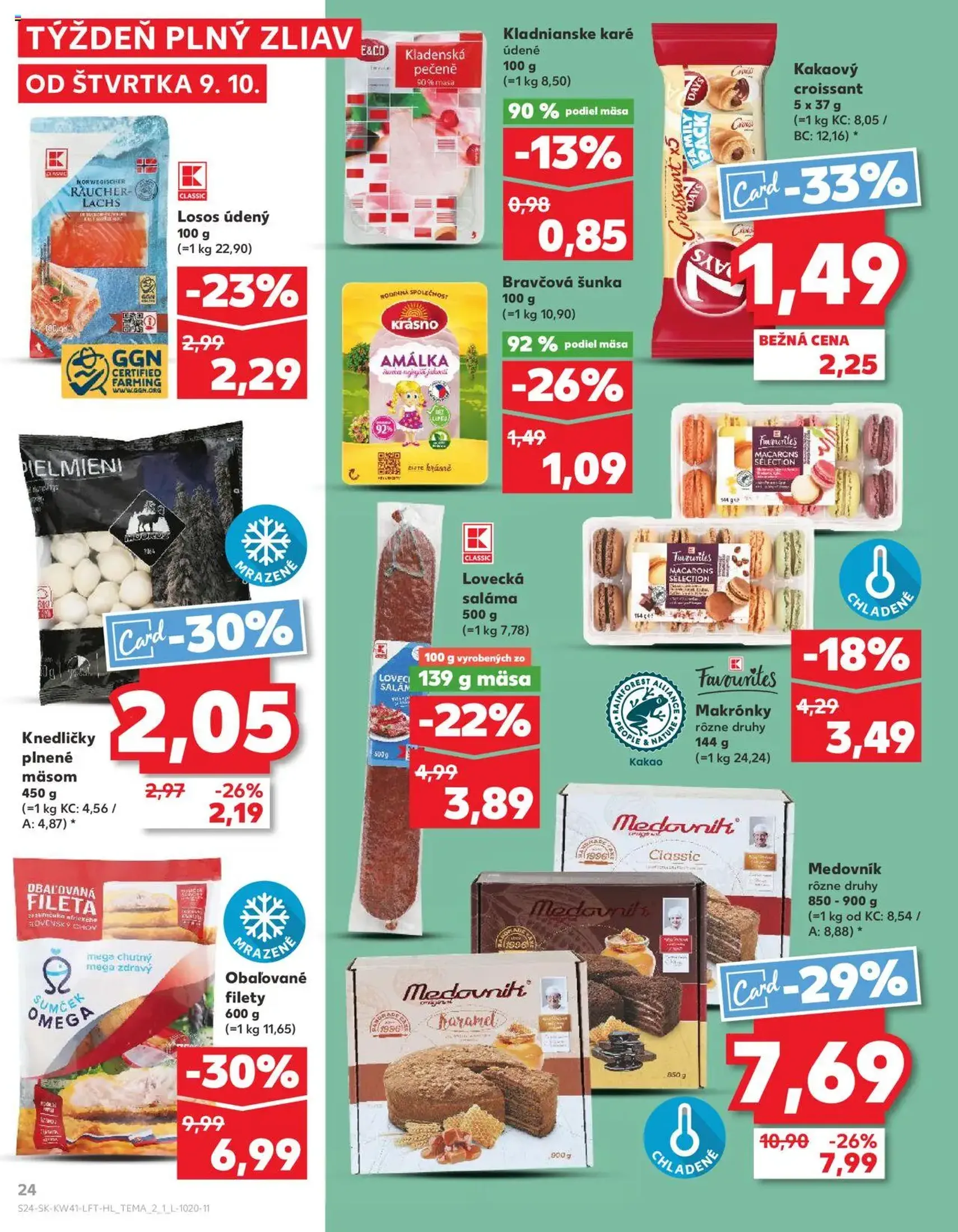 Kaufland SK Bratislava-Devínska Nová Ves - 2025.10.09. érvényes szórólap 24 oldal 80 oldalból