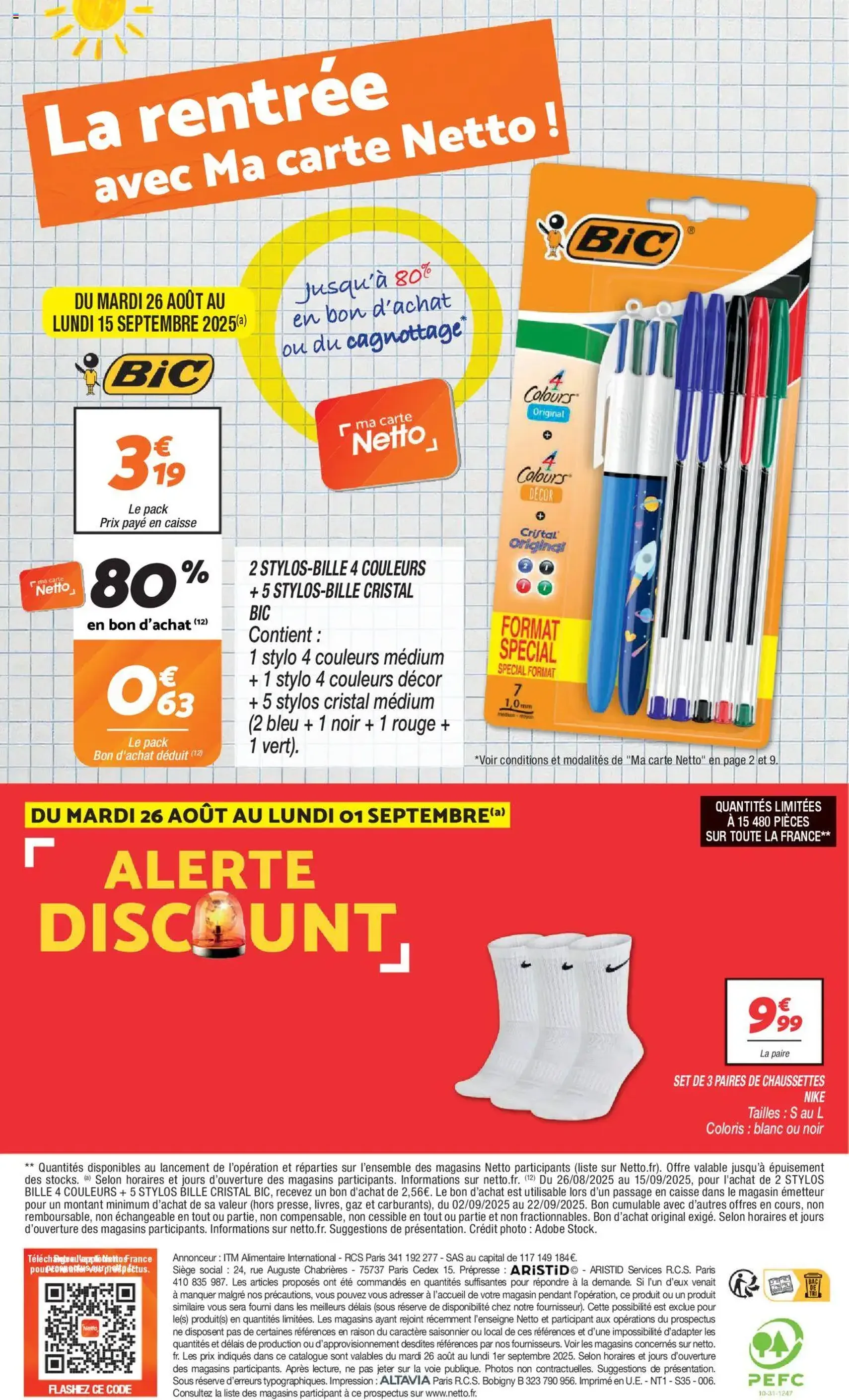 Netto catalogue - brochure valable à partir du 26/08/2025, page 16 sur 16 Netto catalogue - brochure valable à partir du 26/08/2025, page 16 sur 16