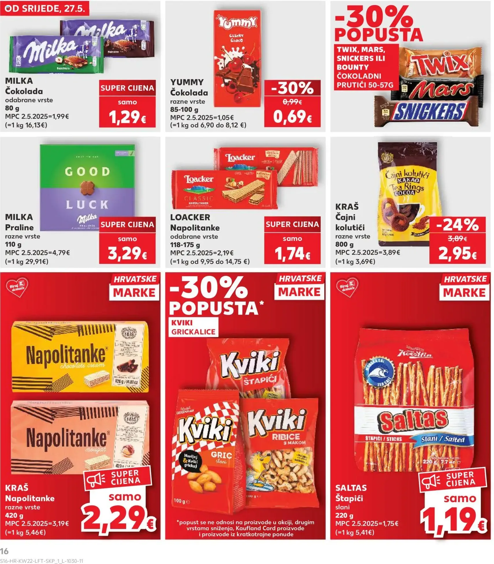 Kaufland HR akciós újság - 2026.05.27. érvényes szórólap 16 oldal 32 oldalból