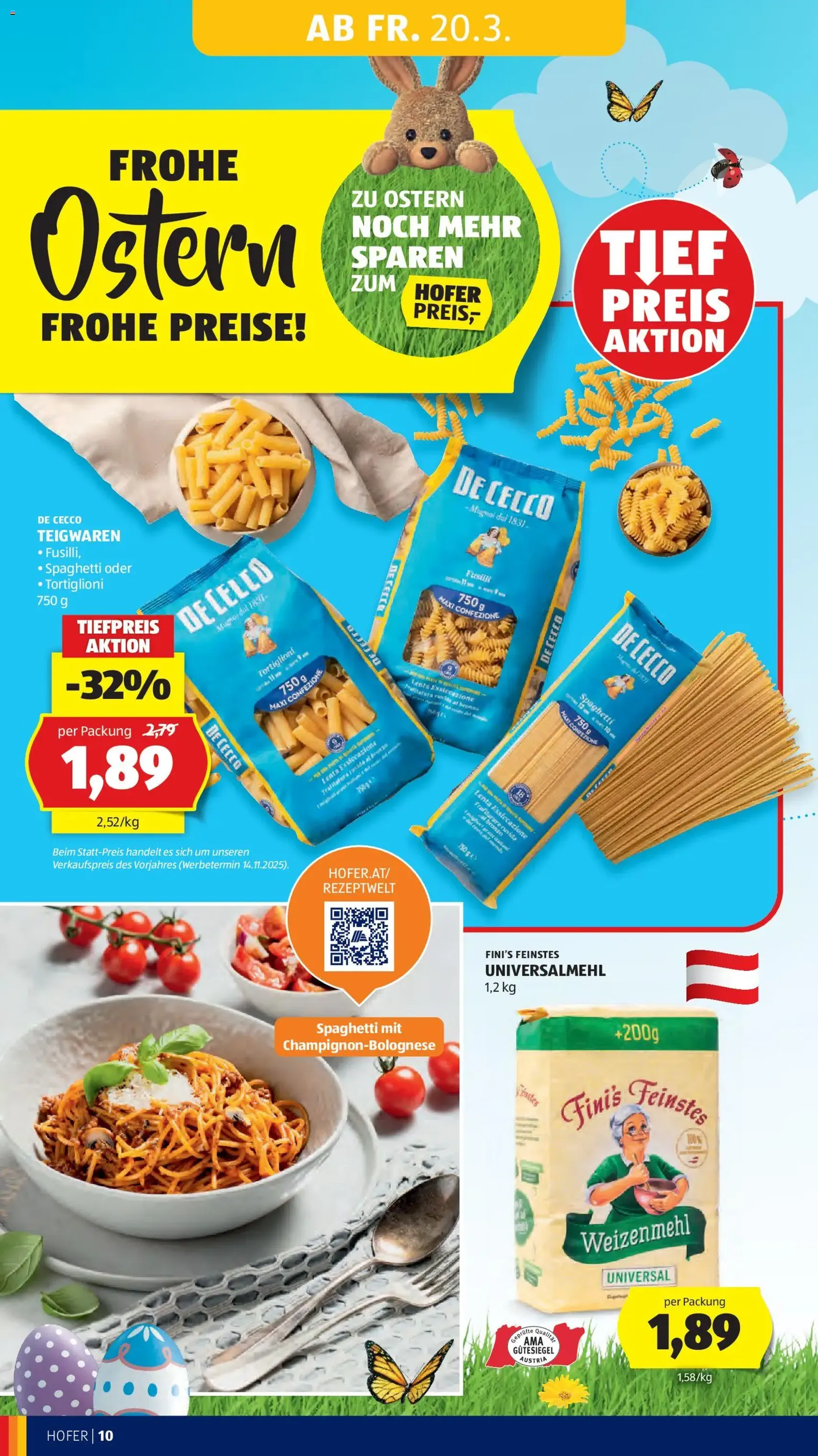 Hofer Flugblatt - Gültiger Prospekt ab 23.03.2026, Seite 14 von insgesamt 49