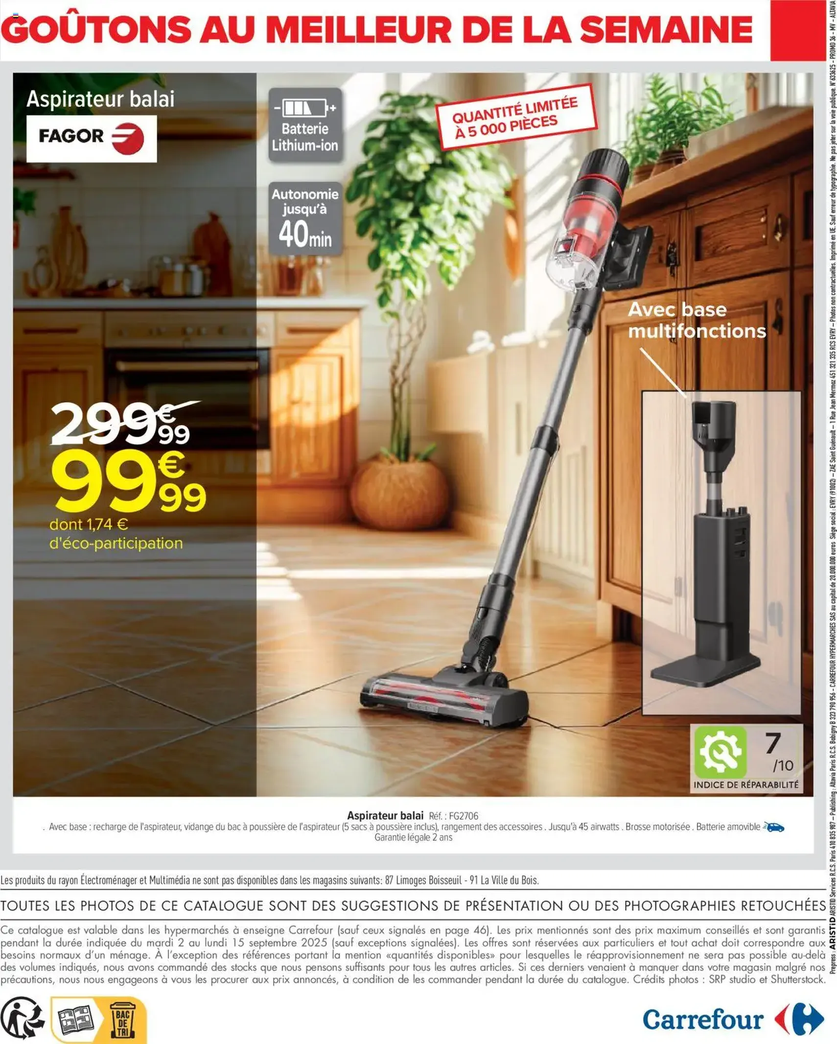 Carrefour catalogue semaine 36 - brochure valable à partir du 02/09/2025, page 2 sur 86 Carrefour catalogue semaine 36 - brochure valable à partir du 02/09/2025, page 2 sur 86