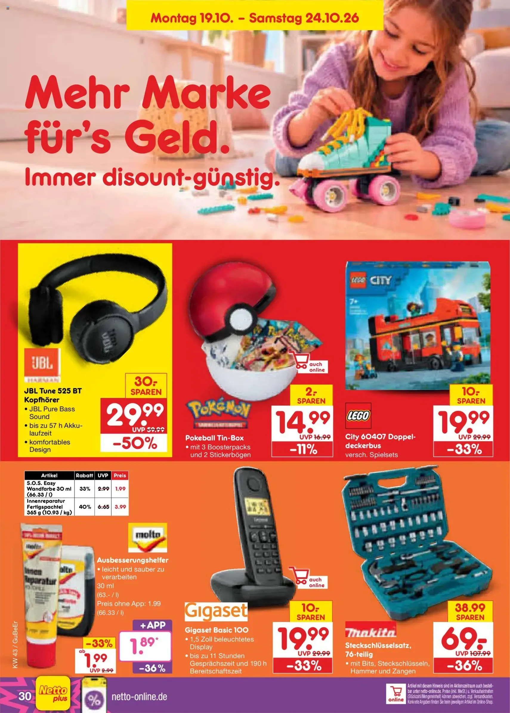 Netto Marken-Discount Prospekt - Gültiger Prospekt ab 19.10.2026, Seite 40 von insgesamt 75