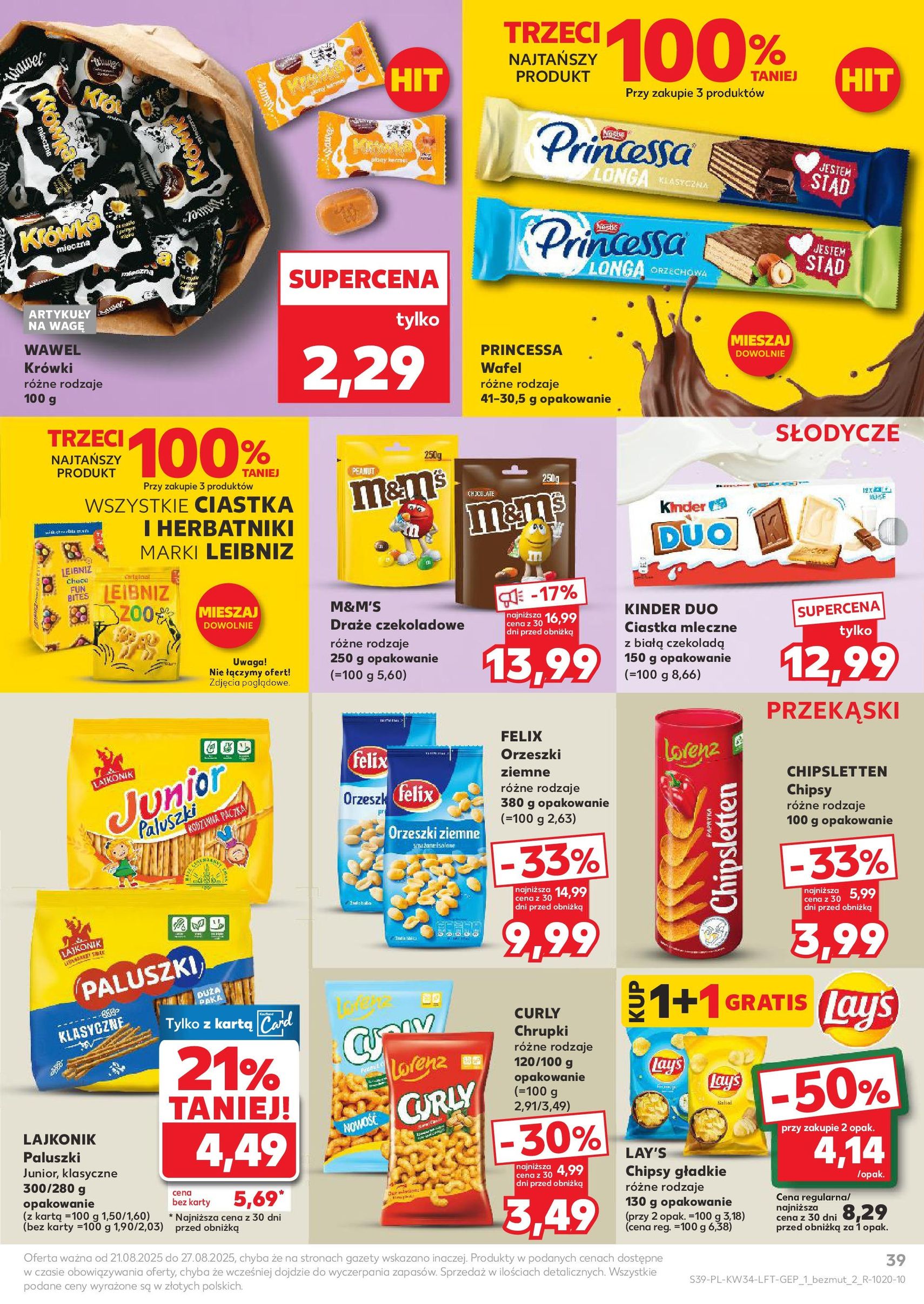 Kaufland gazetka - ważny gazetka od 21.08.2025 strona 39 z 54 Kaufland gazetka - ważny gazetka od 21.08.2025 strona 39 z 54