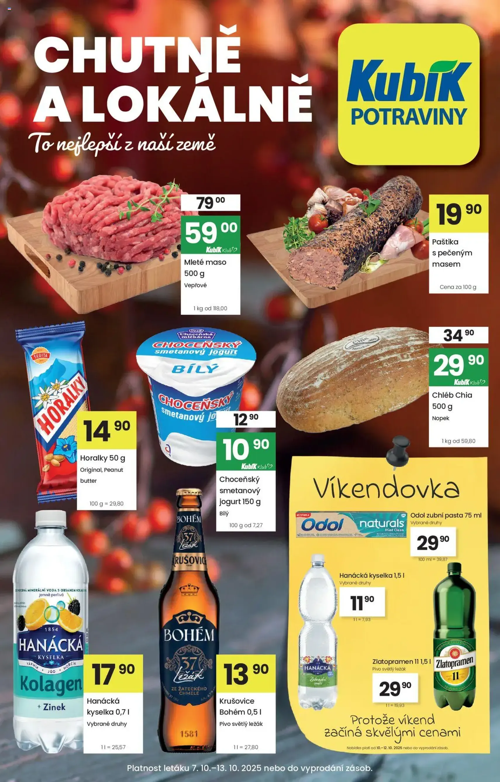 Kubík leták - platný leták od 07.10.2025 strana 1 z 4