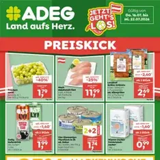 ADEG Flugblatt - Prospekt Vorschau gültig ab 16.07.2026