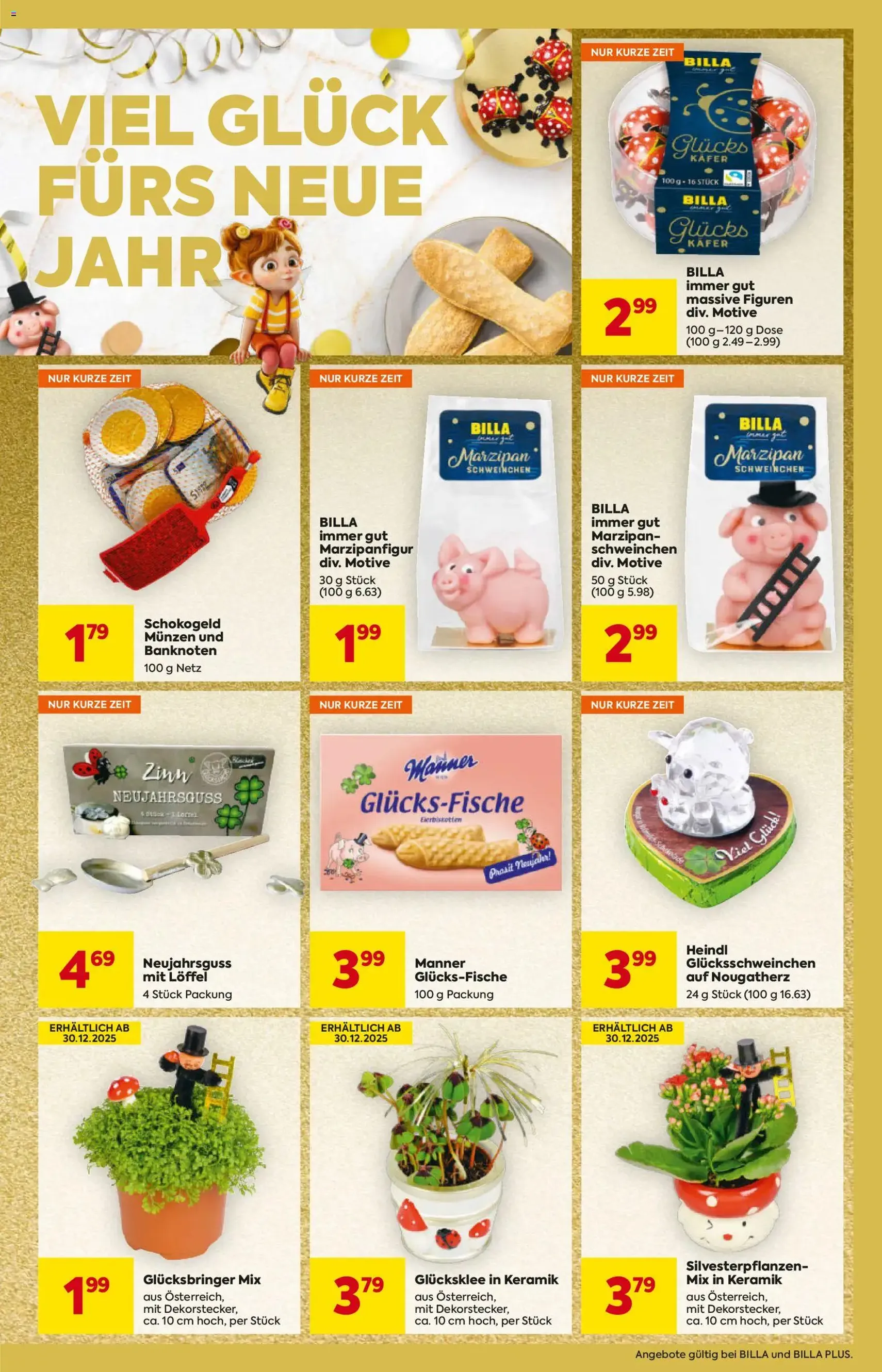 Billa Flugblatt - Gültiger Prospekt ab 27.12.2025, Seite 3 von insgesamt 16