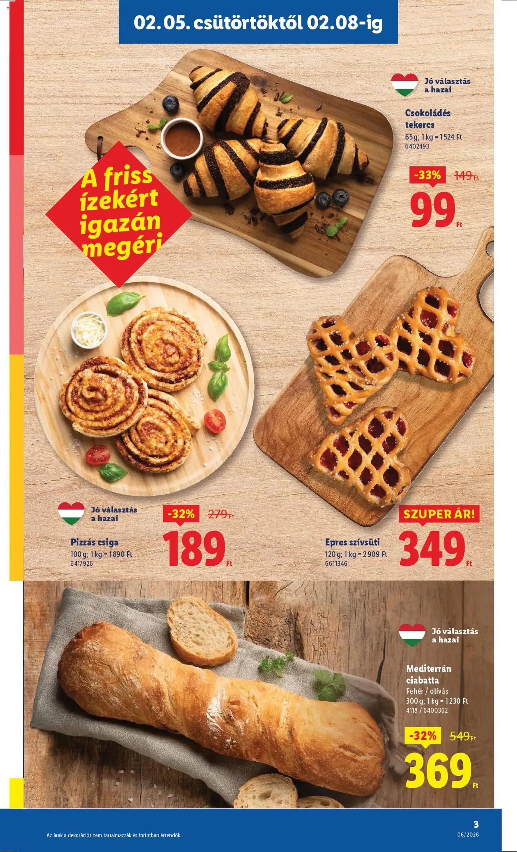 Lidl Akciós újság - 2026.02.05. érvényes szórólap 3 oldal 70 oldalból