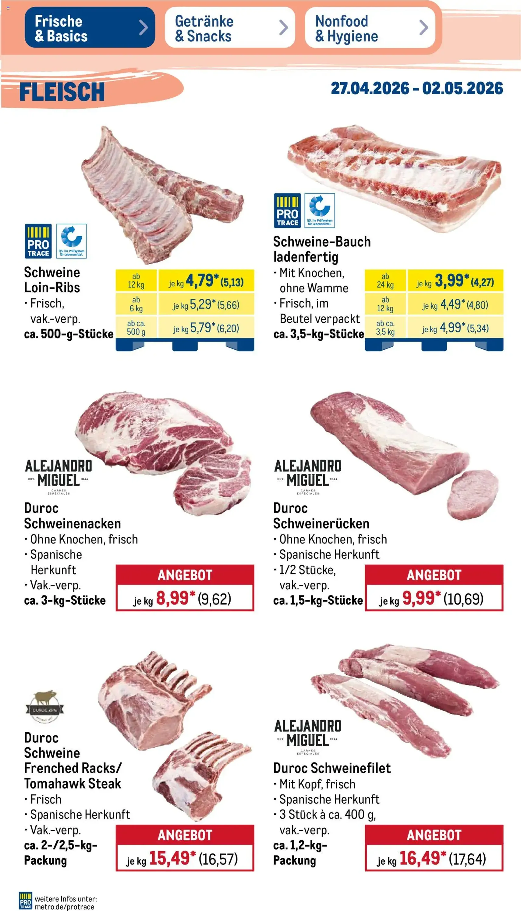 Metro Prospekt - Gültiger Prospekt ab 27.04.2026, Seite 5 von insgesamt 52