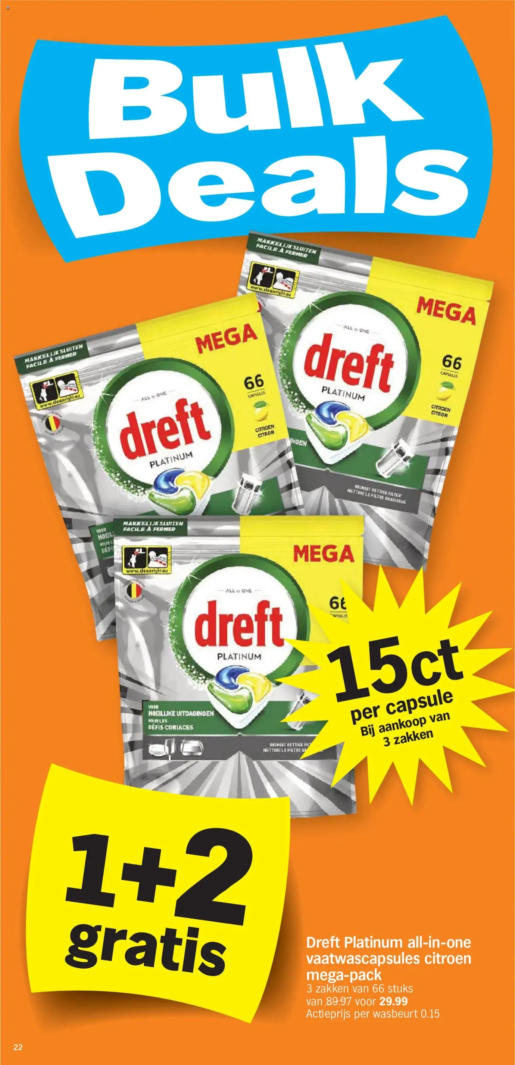 Albert Heijn Folder week / de la semaine 23 - geldige folder vanaf 01/06/2026 pagina 22 van 34