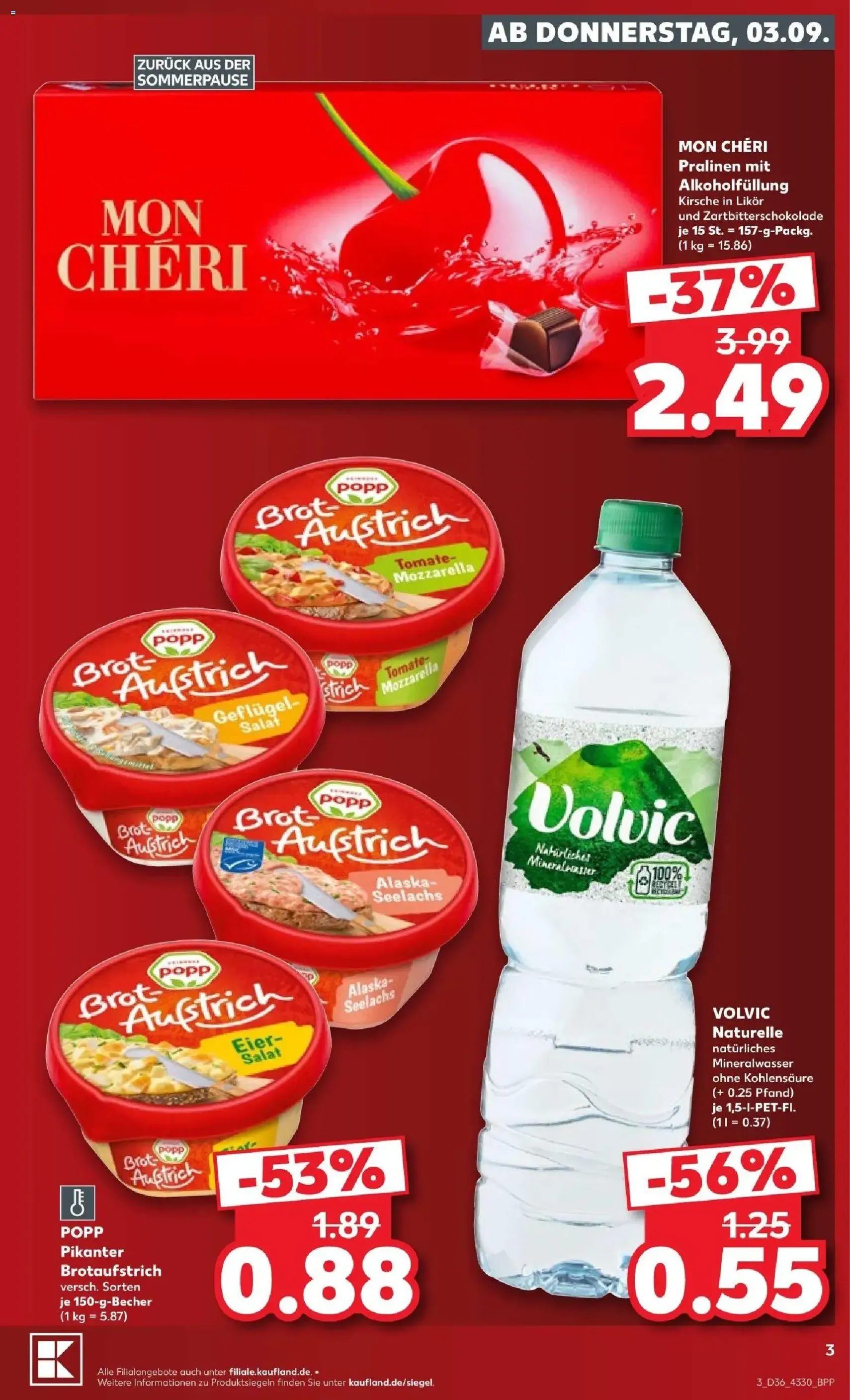 Kaufland Prospekt - Gültiger Prospekt ab 03.09.2026, Seite 5 von insgesamt 62
