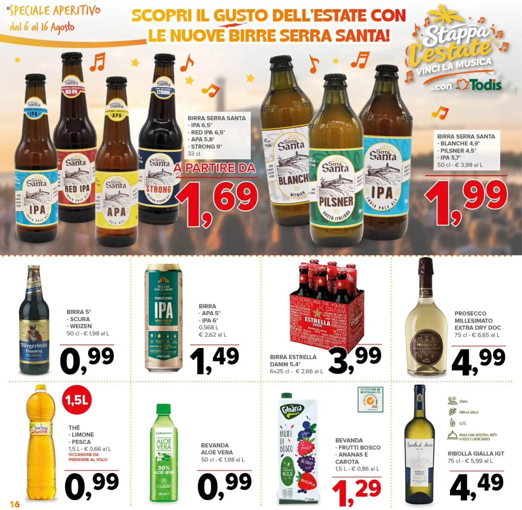 Todis volantino - volantino valido dal 06/08/2026 pagina 16 di 20