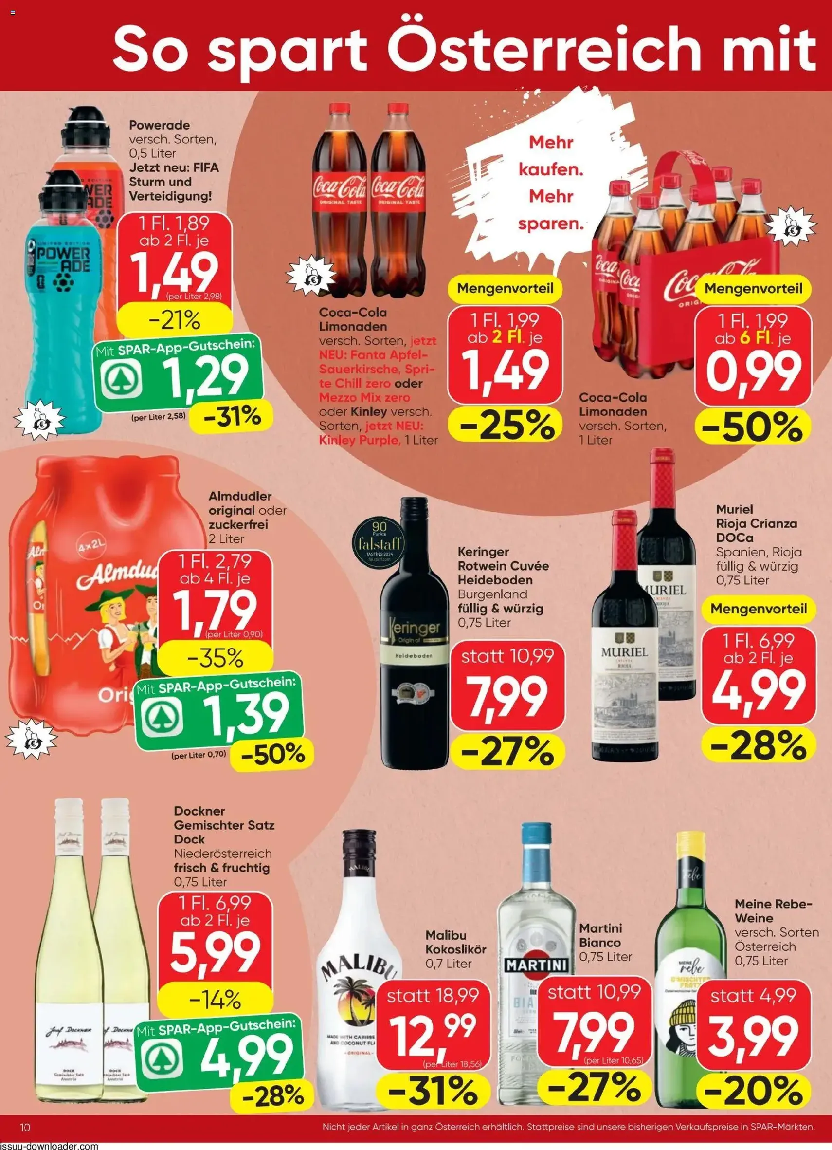 Spar - Flugblatt - Gültiger Prospekt ab 07.05.2026, Seite 10 von insgesamt 20