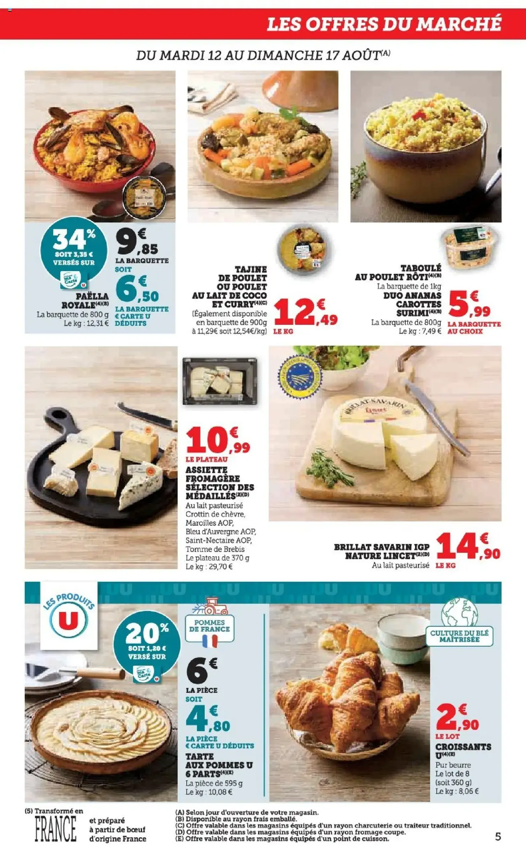 U Express catalogue - brochure valable à partir du 12/08/2025, page 5 sur 12