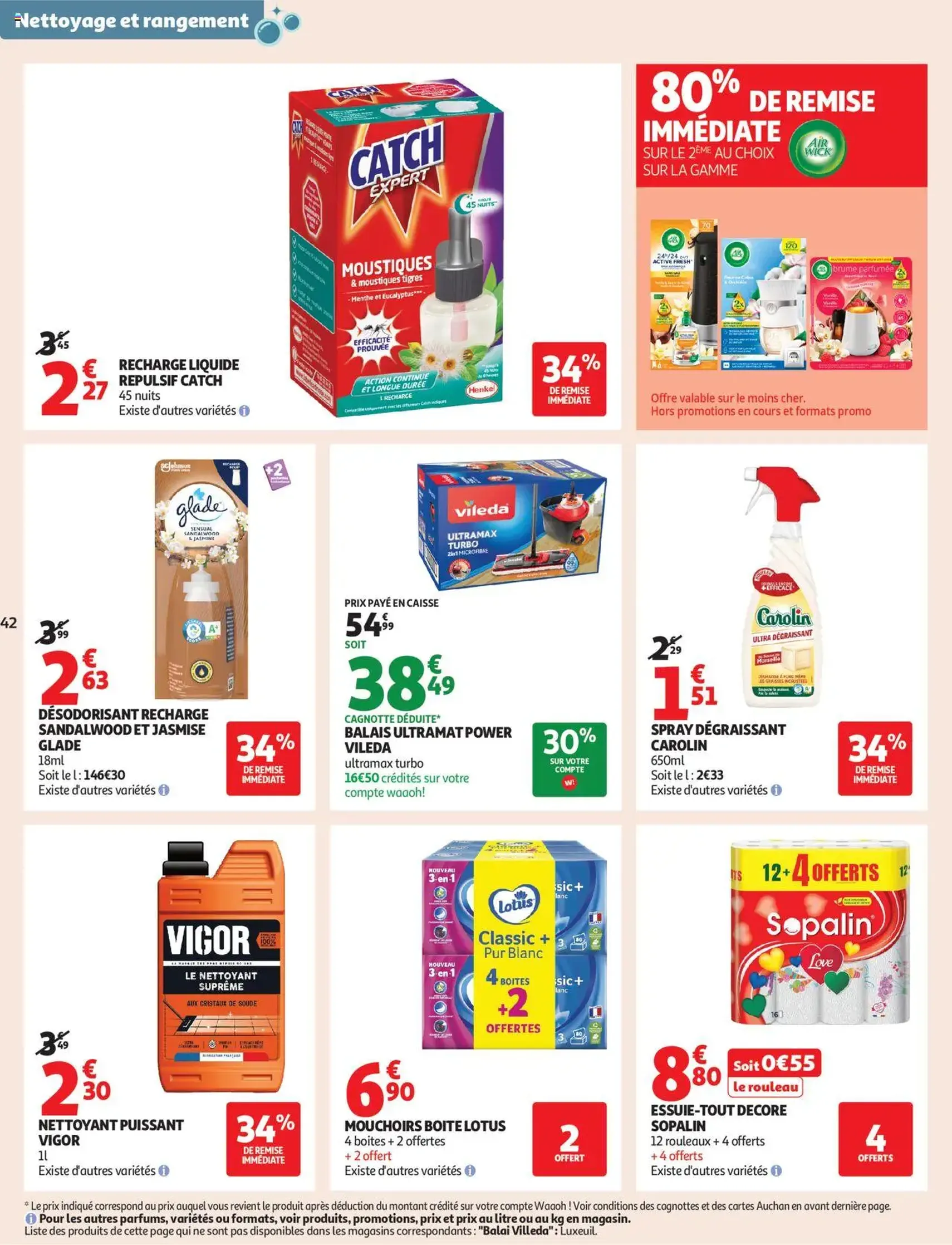 Auchan prospectus - brochure valable à partir du 09/09/2025, page 42 sur 60 Auchan prospectus - brochure valable à partir du 09/09/2025, page 42 sur 60