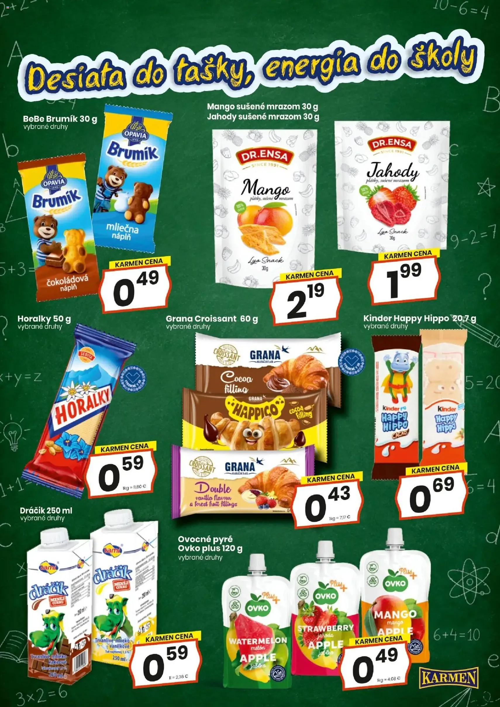 KARMEN CBA leták - platný leták od 17.09.2026 strana 3 z 16