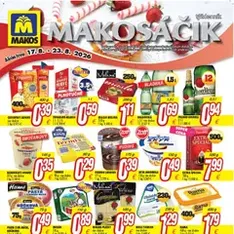 Makos leták - náhľad letáku platný od 17.08.2026