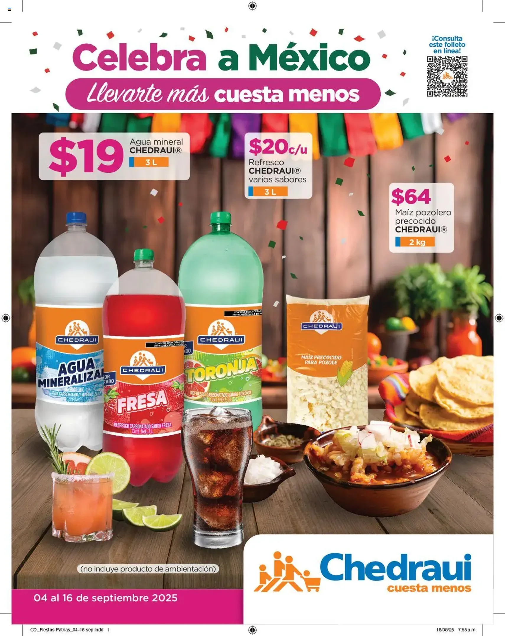 Chedraui - Folleto - folleto válido desde 04/09/2025 página 1 de 16 Chedraui - Folleto - folleto válido desde 04/09/2025 página 1 de 16