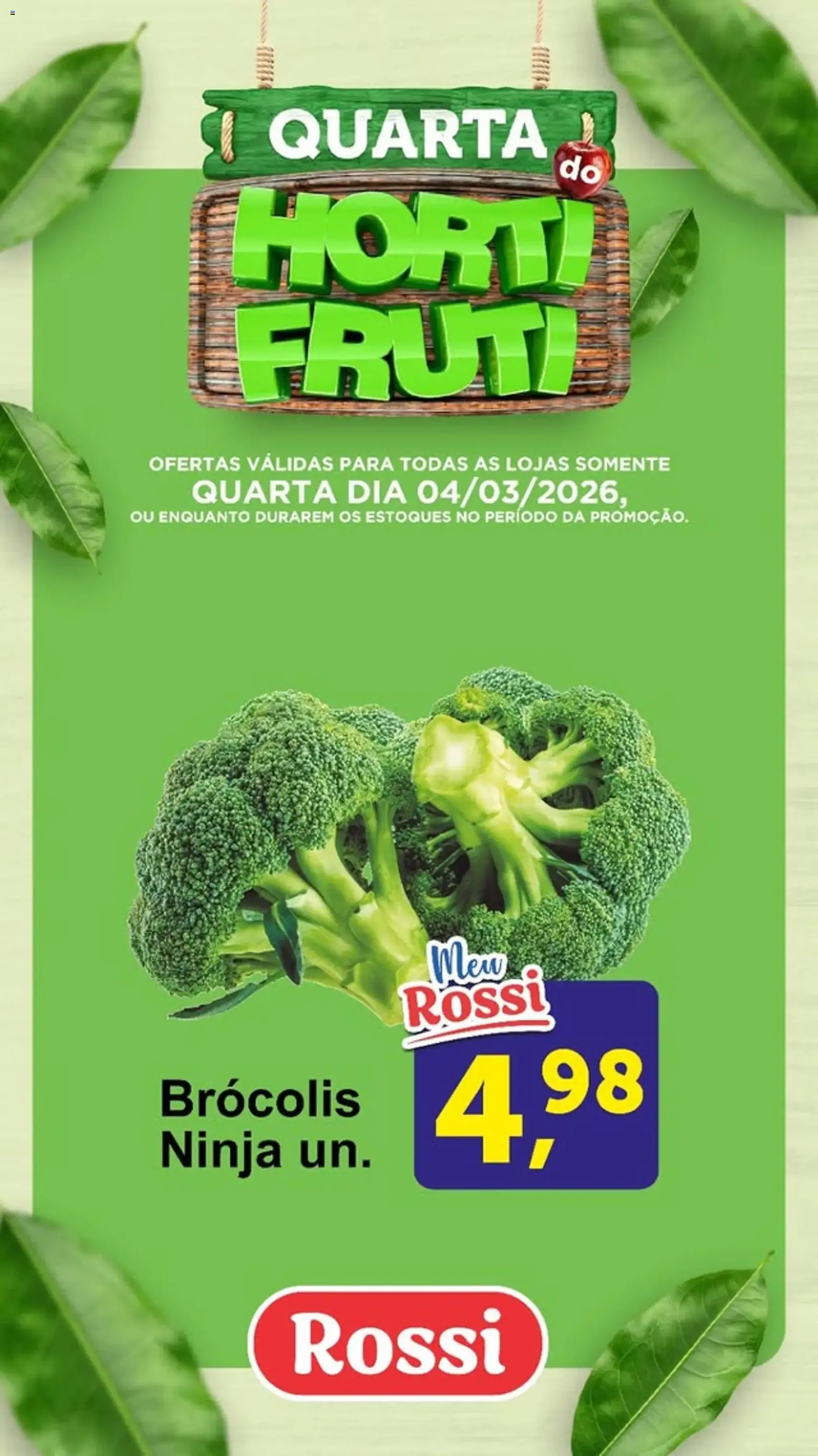 Rossi Supermercados - Ofertas da semana - folheto válido a partir de 04/03/2026 página 2 de 4