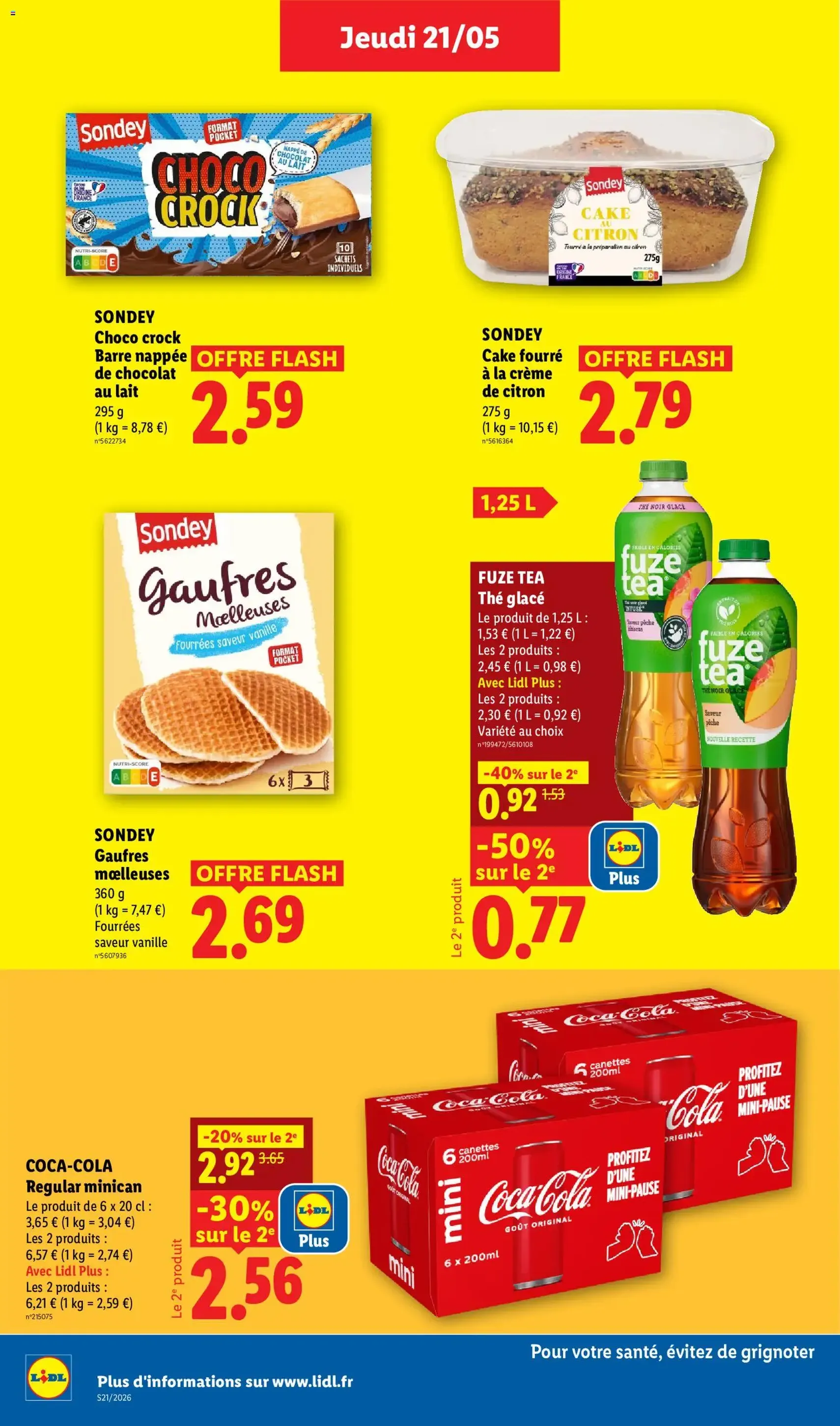 LIDL catalogue - brochure valable à partir du 21/05/2026, page 22 sur 70