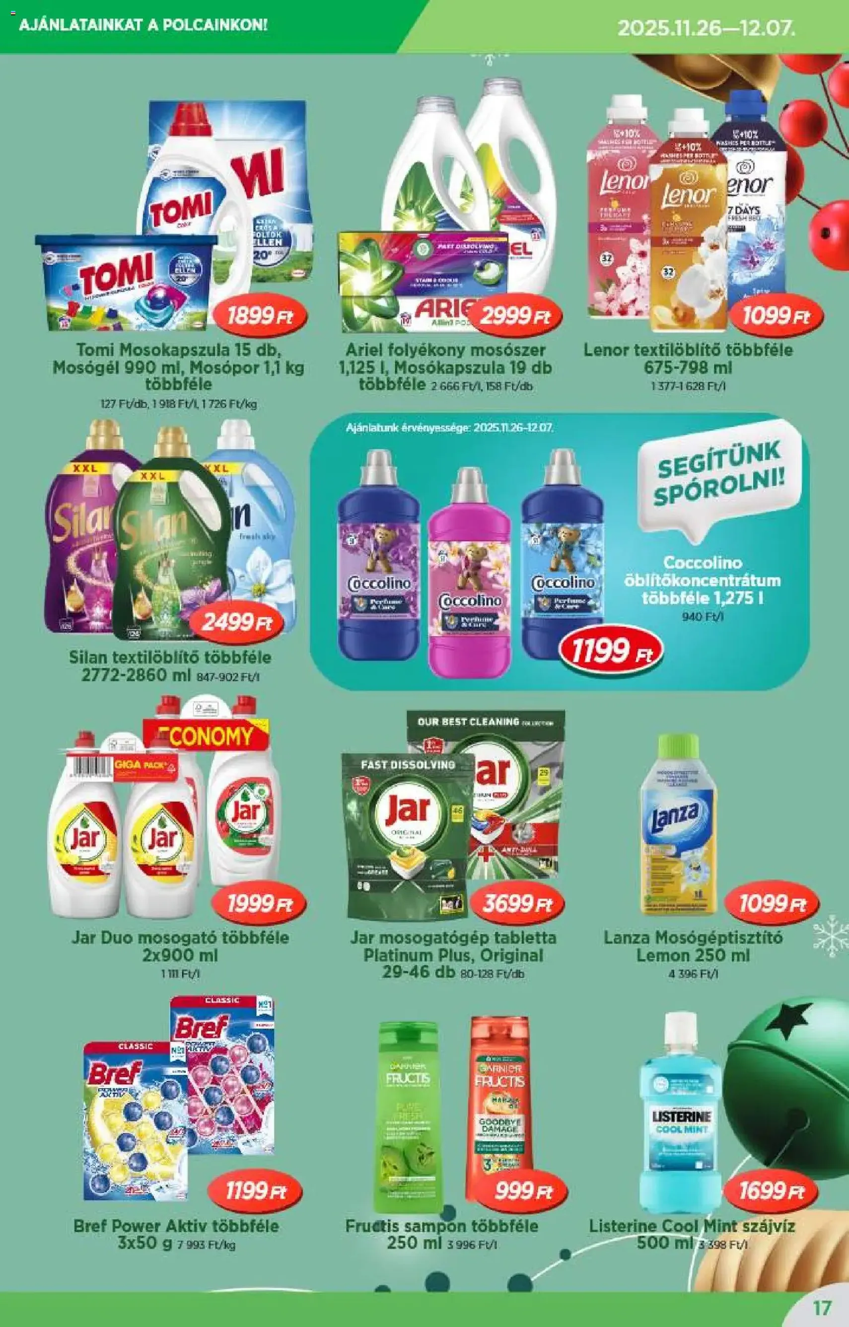 Reál Akciós újság - 2025.11.26. érvényes szórólap 17 oldal 20 oldalból