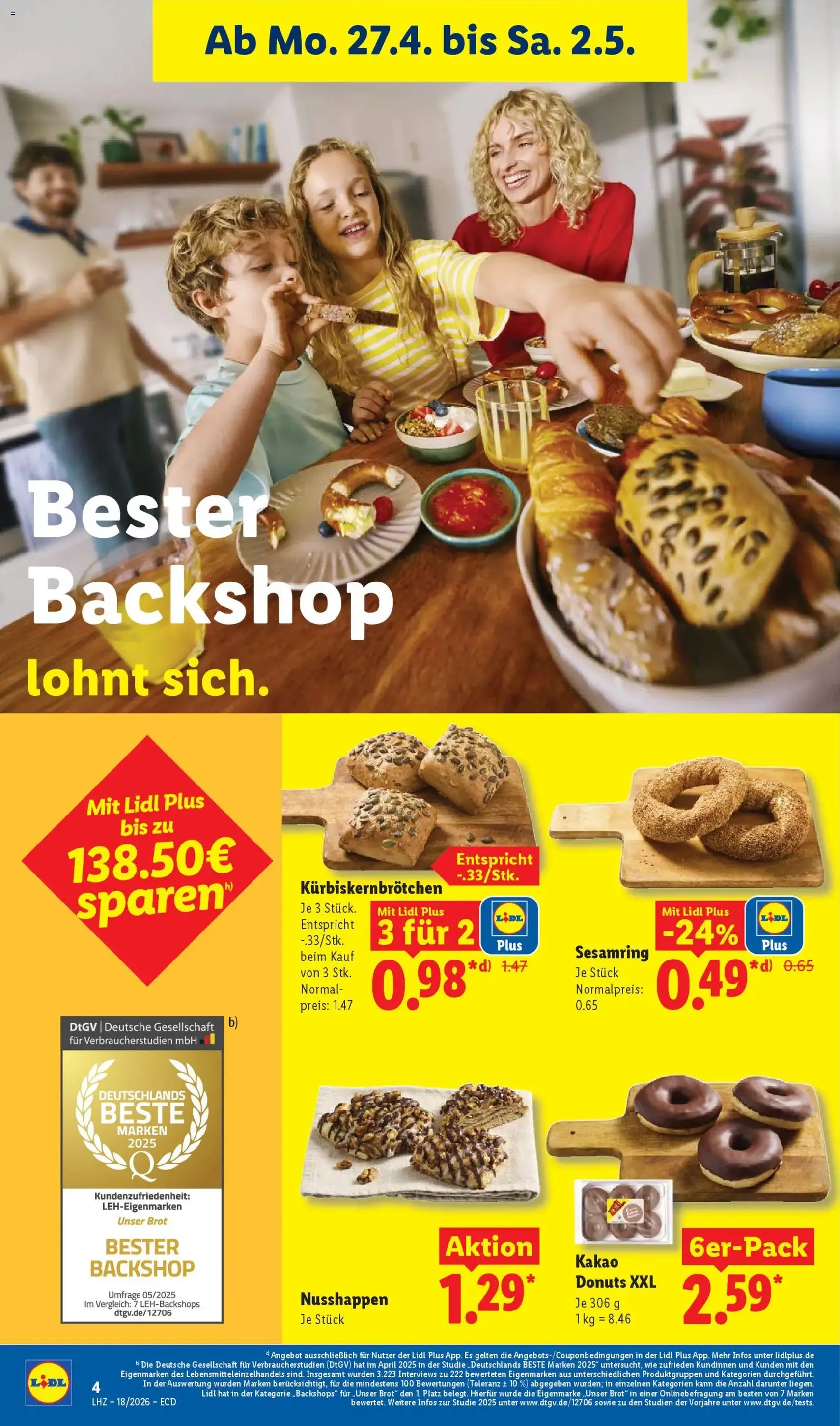 Lidl Prospekt - Gültiger Prospekt ab 27.04.2026, Seite 10 von insgesamt 68