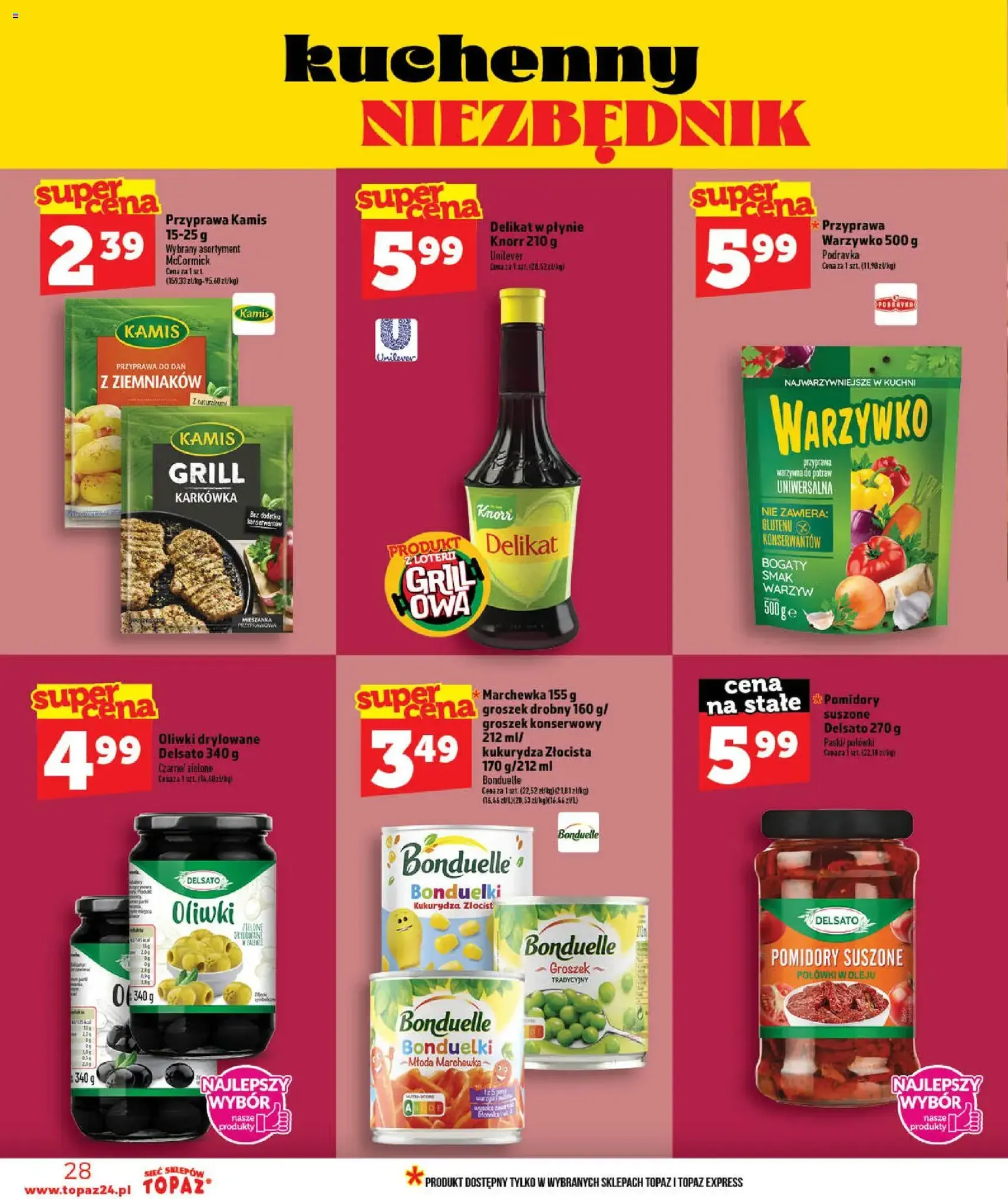 Topaz gazetka - ważny gazetka od 03.06.2026 strona 28 z 80